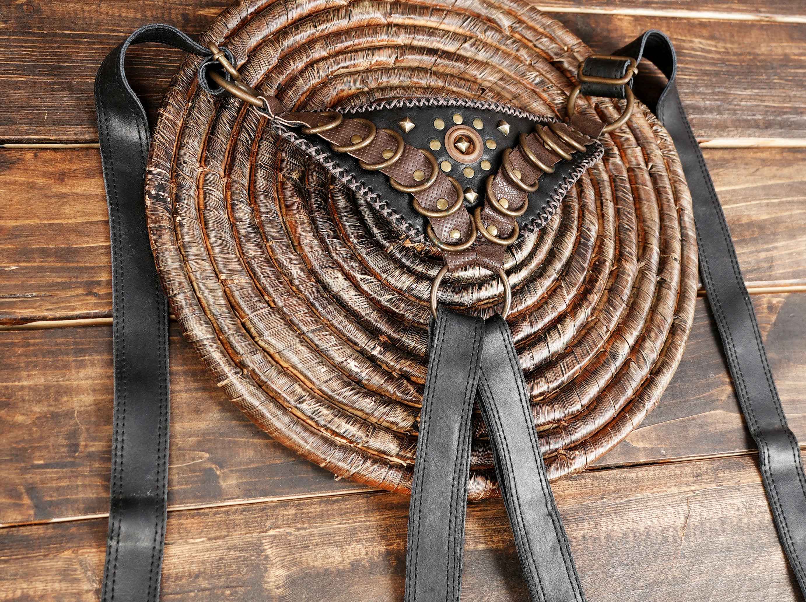 Leather Holster Bag, Leather Holster Belt, Festival Belt, Pocket Holster, Steampunk Accessories, Utility Holster Bag, for men and women both 