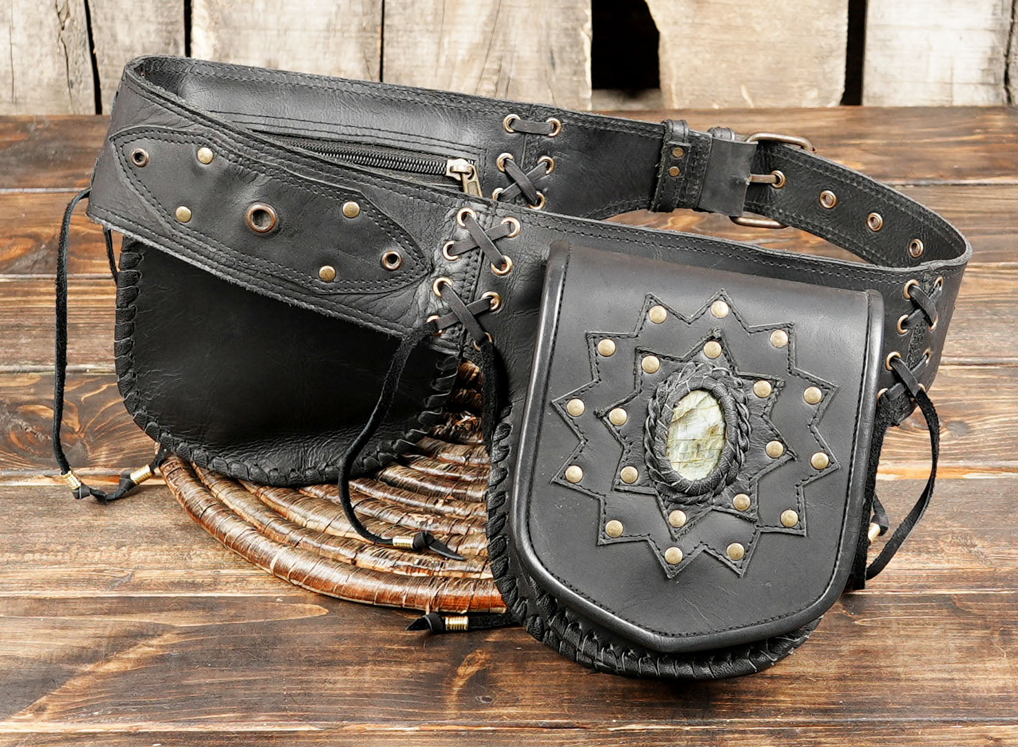 Handmade Leather Waist Bag: Your Festival Essential & Travel Companion
