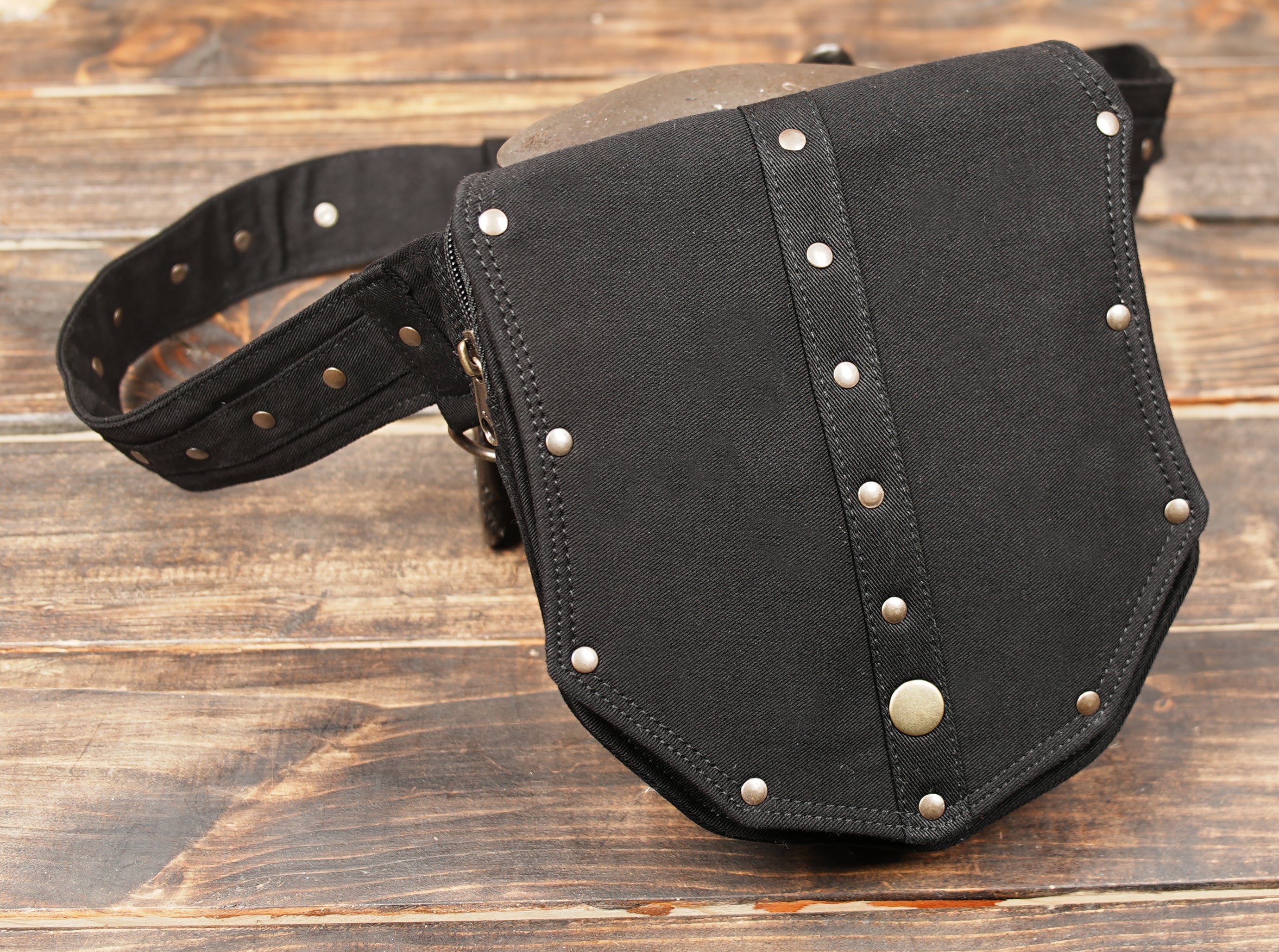 Utility Festival Belt Bag with Front Pocket Design