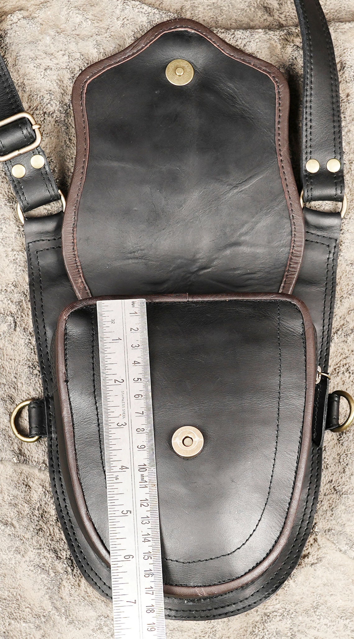 Antique Brass Leather Holster