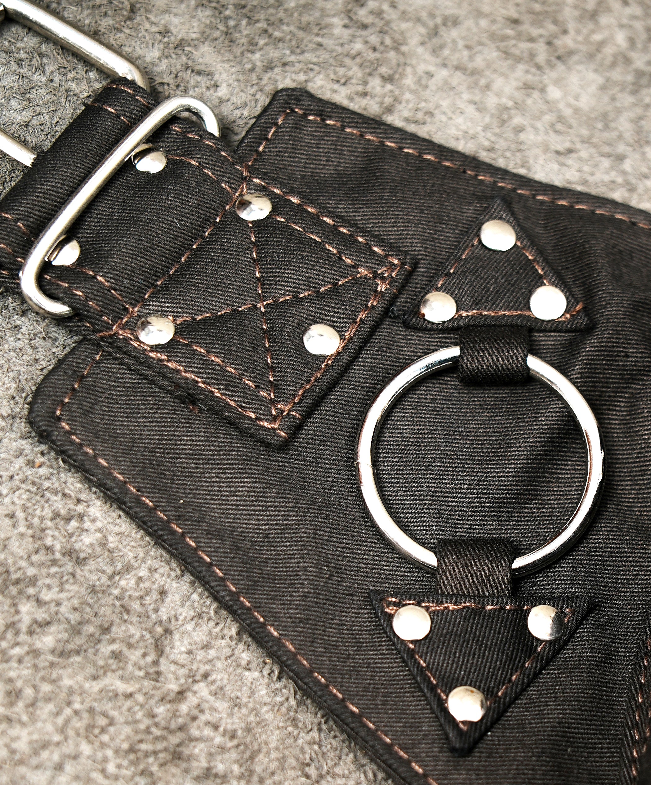 Adjustable cotton hip bag belt for everyday carry