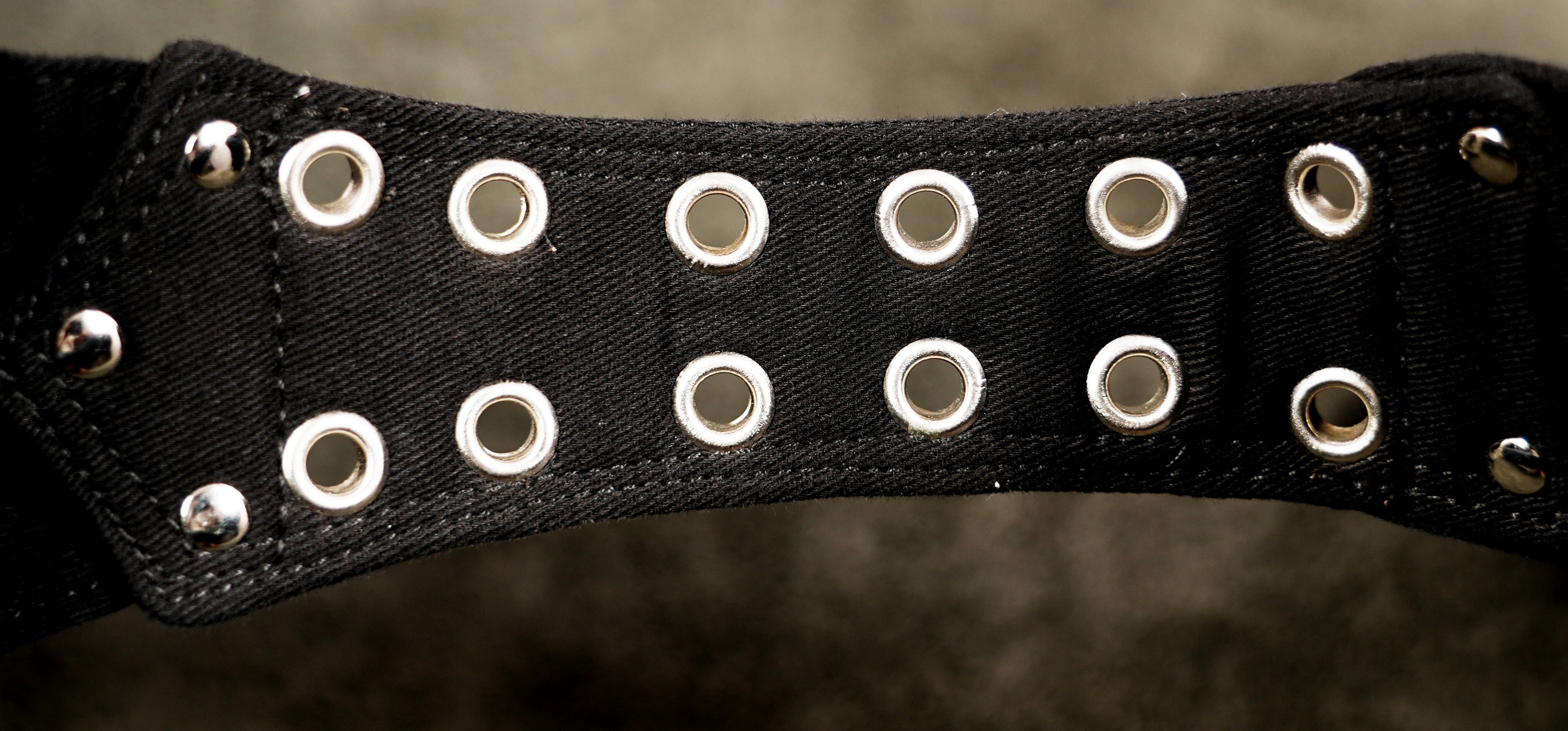 Hands-free black cotton pocket belt for travel, festivals, and everyday wear