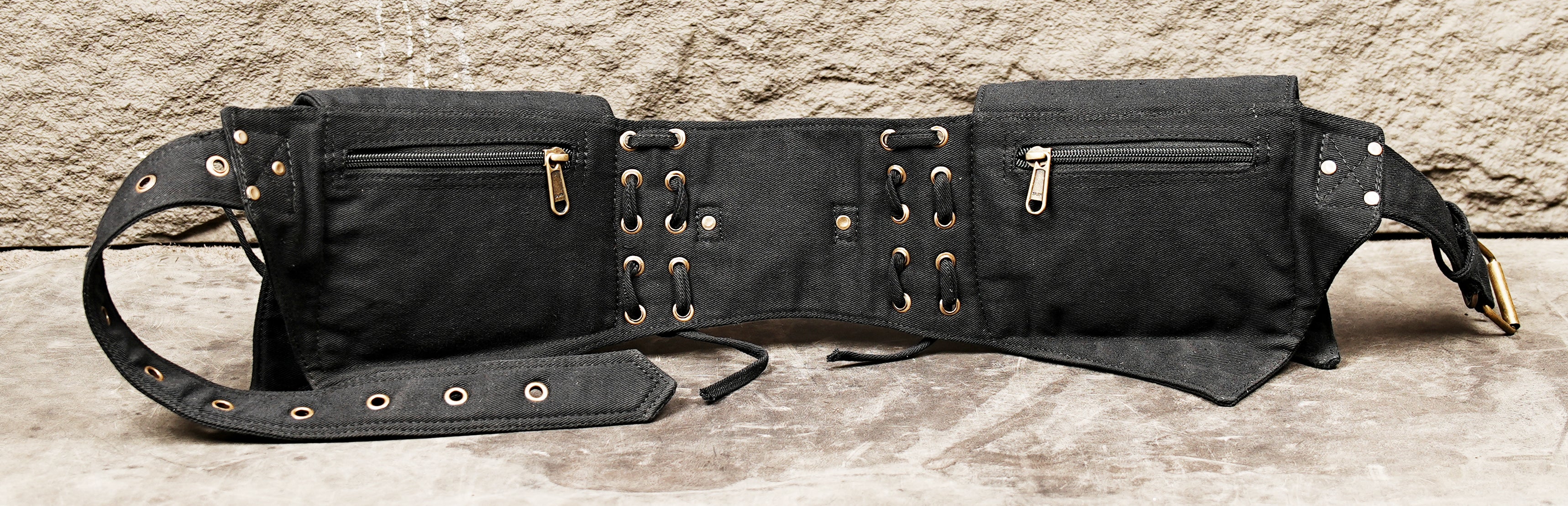 Alternative style belt bag for concerts and events
