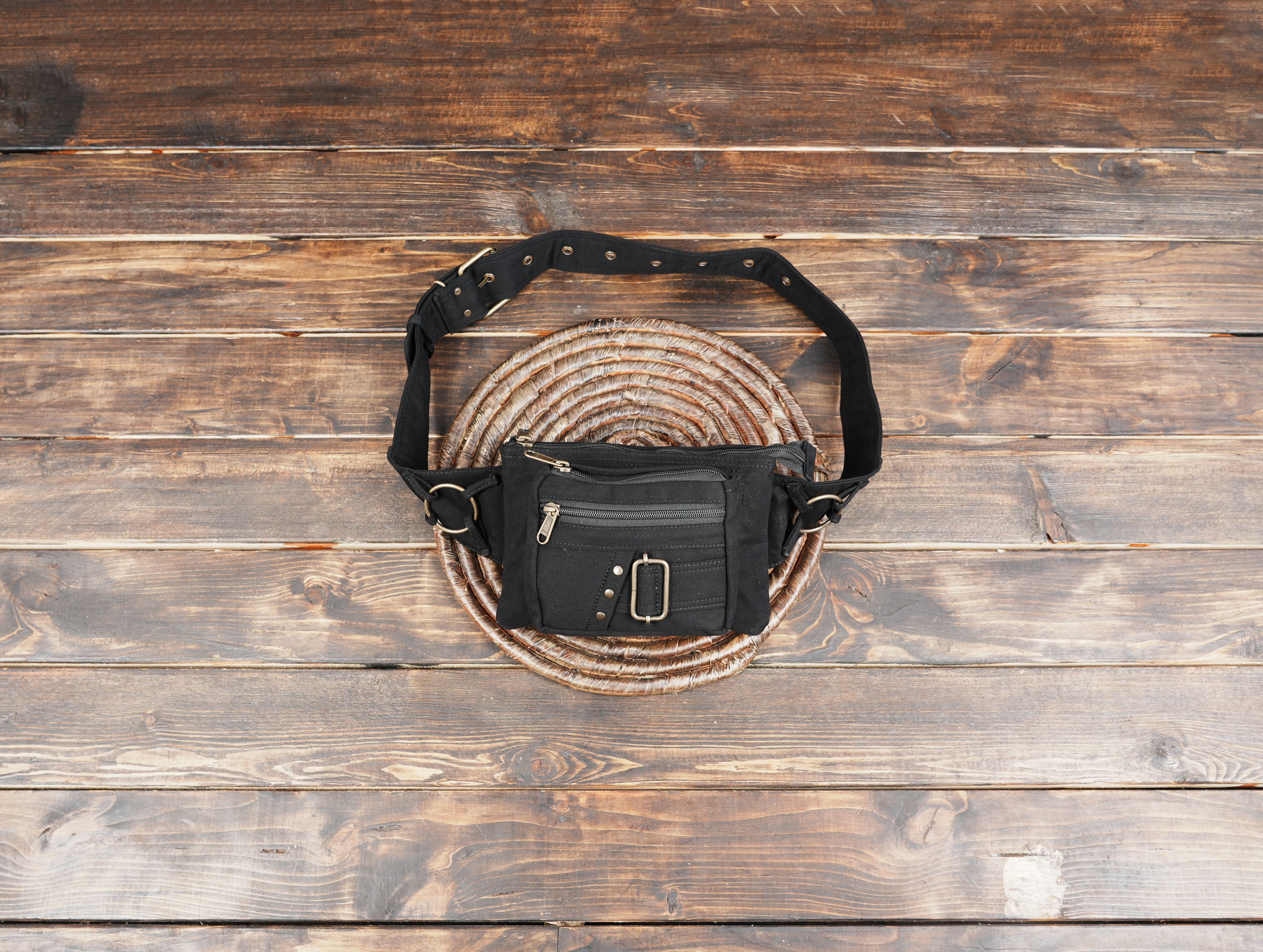 Cotton Waist Belt – Adjustable Canvas Fabric Belt for Unisex, Cotton Utility Waist Belt (CTN/AB/WB/1004)
