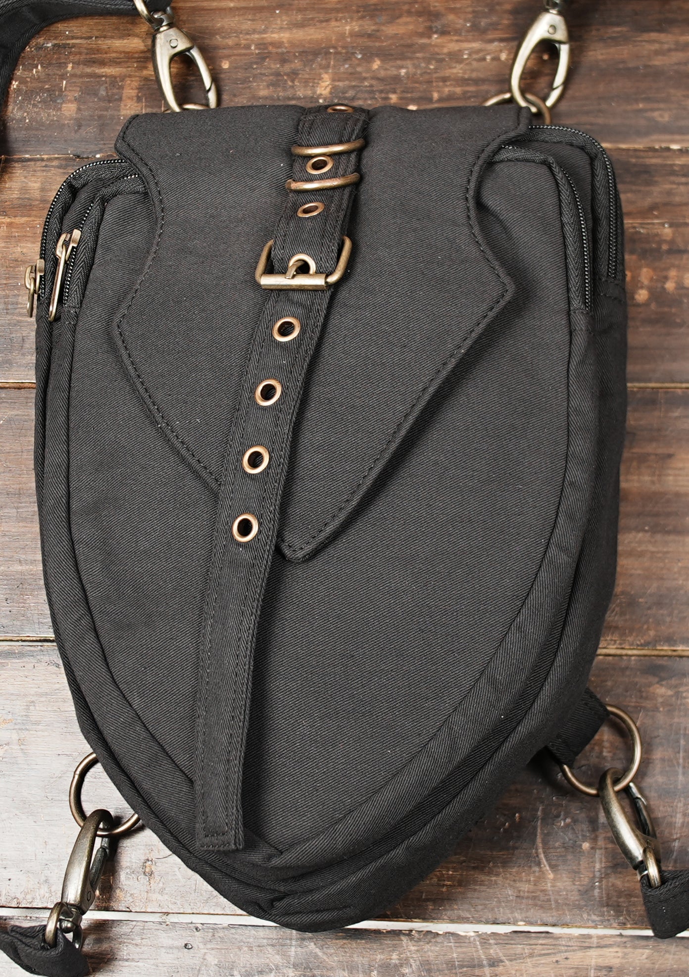 Stylish black cotton crossbody shoulder belt bag for men and women