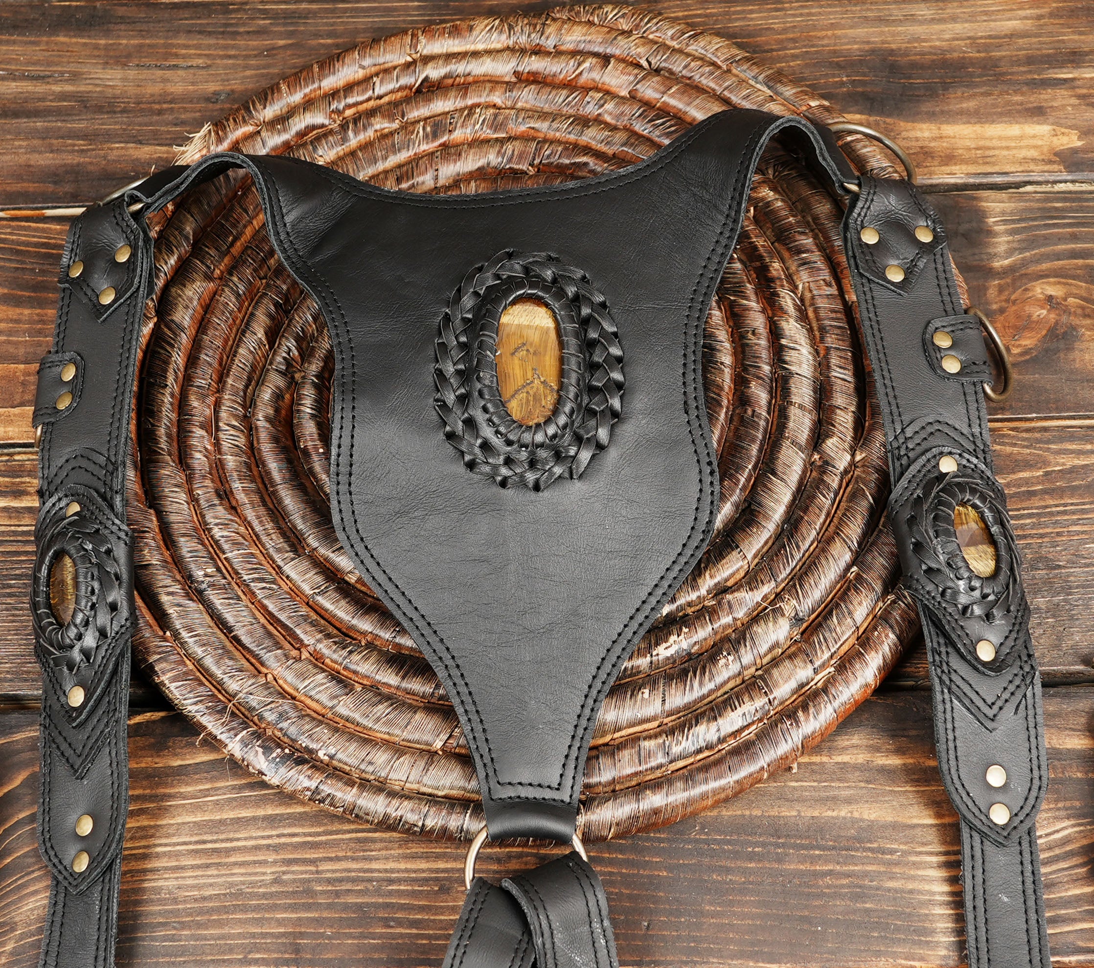 Buy Leather Holster Bag, Phone Holster Vest, Chest Holsters