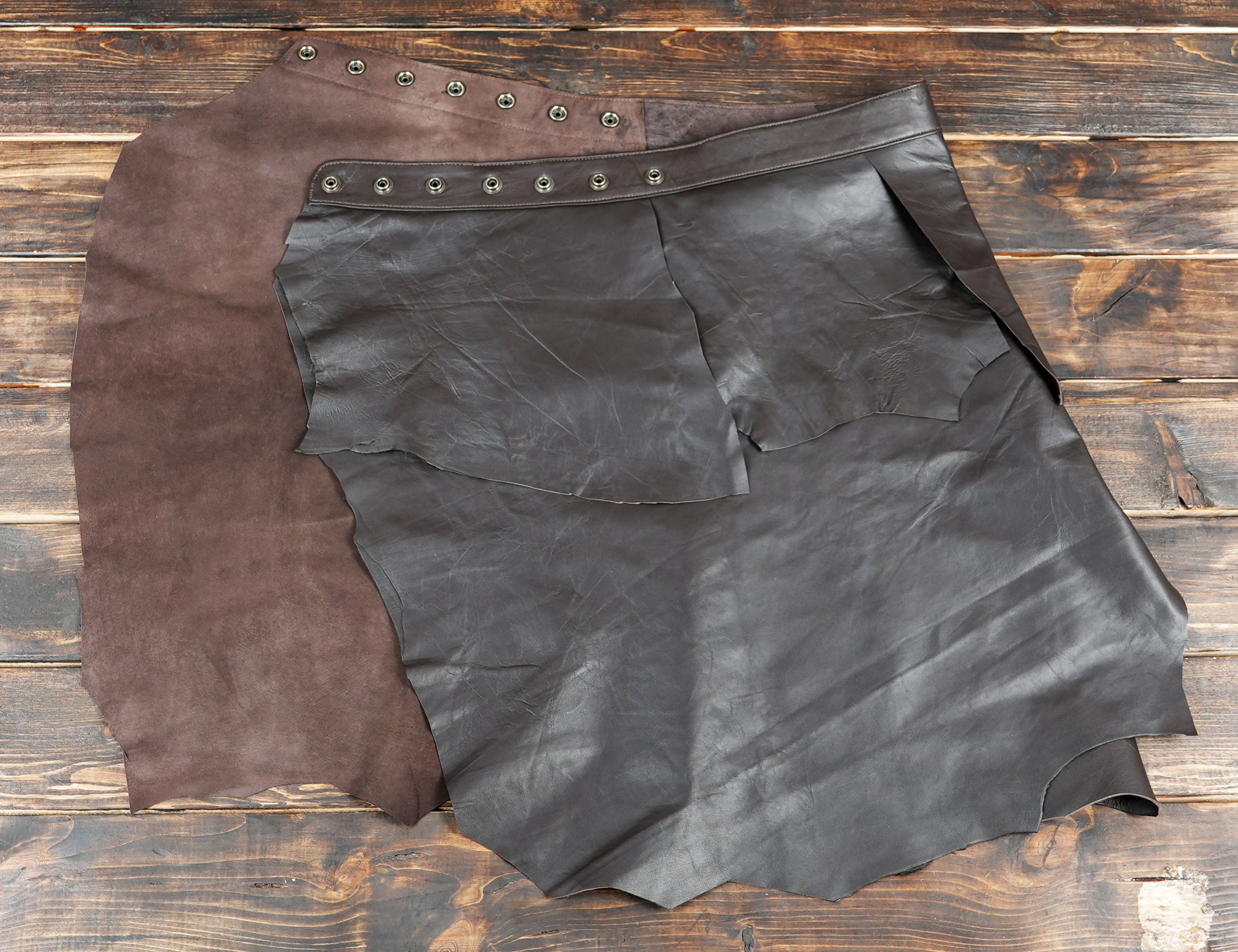 Asymmetrical hemline for a bold and edgy alternative fashion style