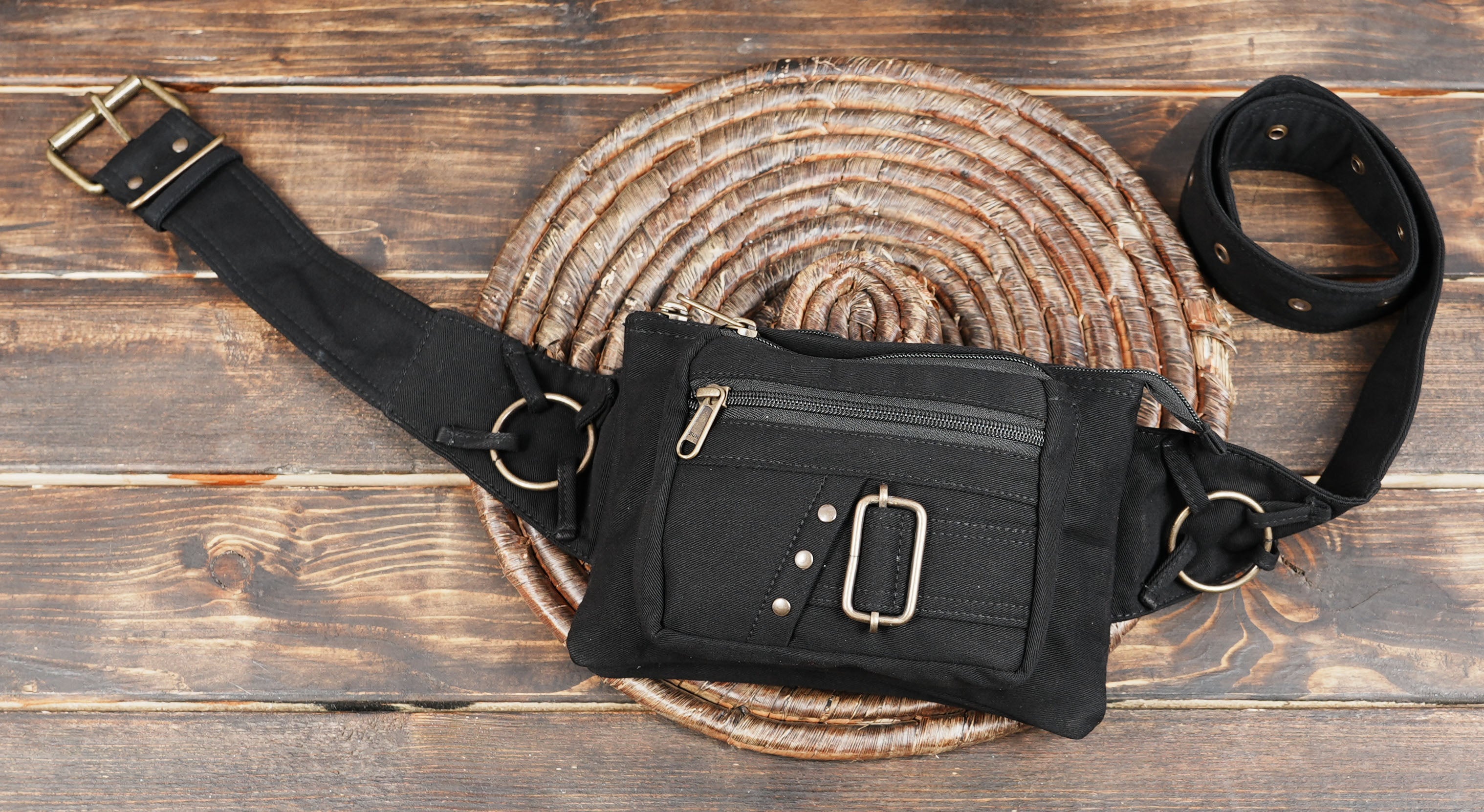 Cotton Waist Belt – Adjustable Canvas Fabric Belt for Unisex, Cotton Utility Waist Belt (CTN/AB/WB/1004)