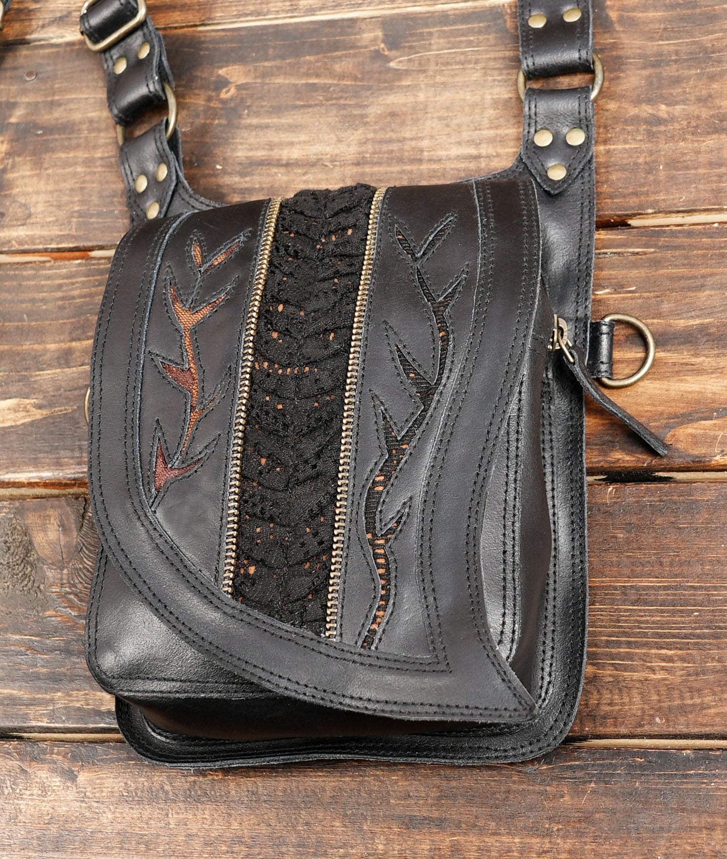 This Handmade Leather Holster is designed to bring together practicality and striking design
