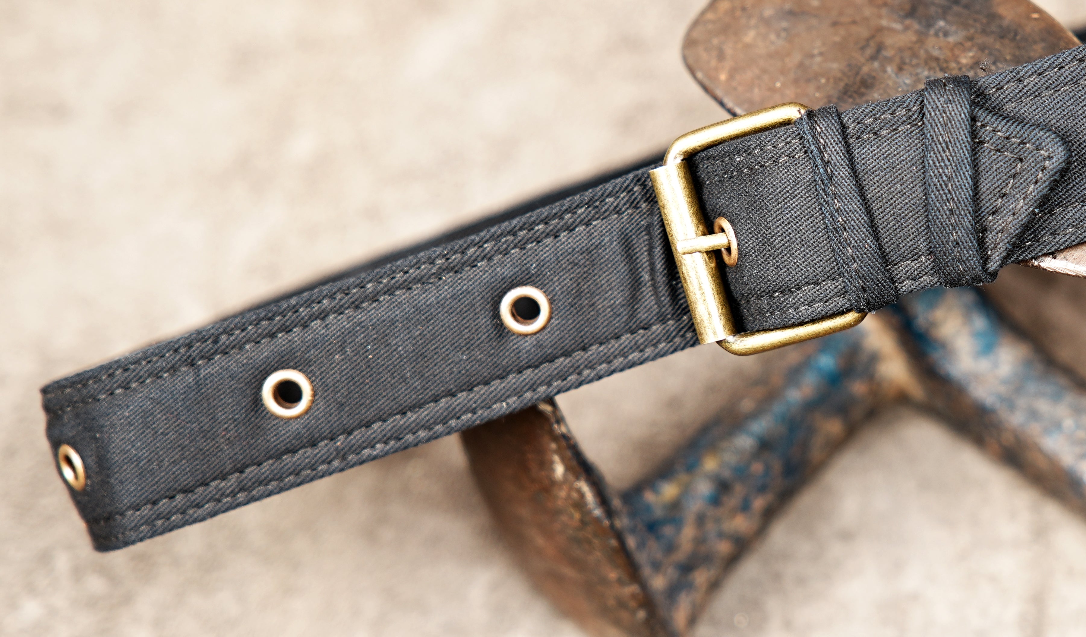 Cotton utility waist pouch for festivals travel and everyday use