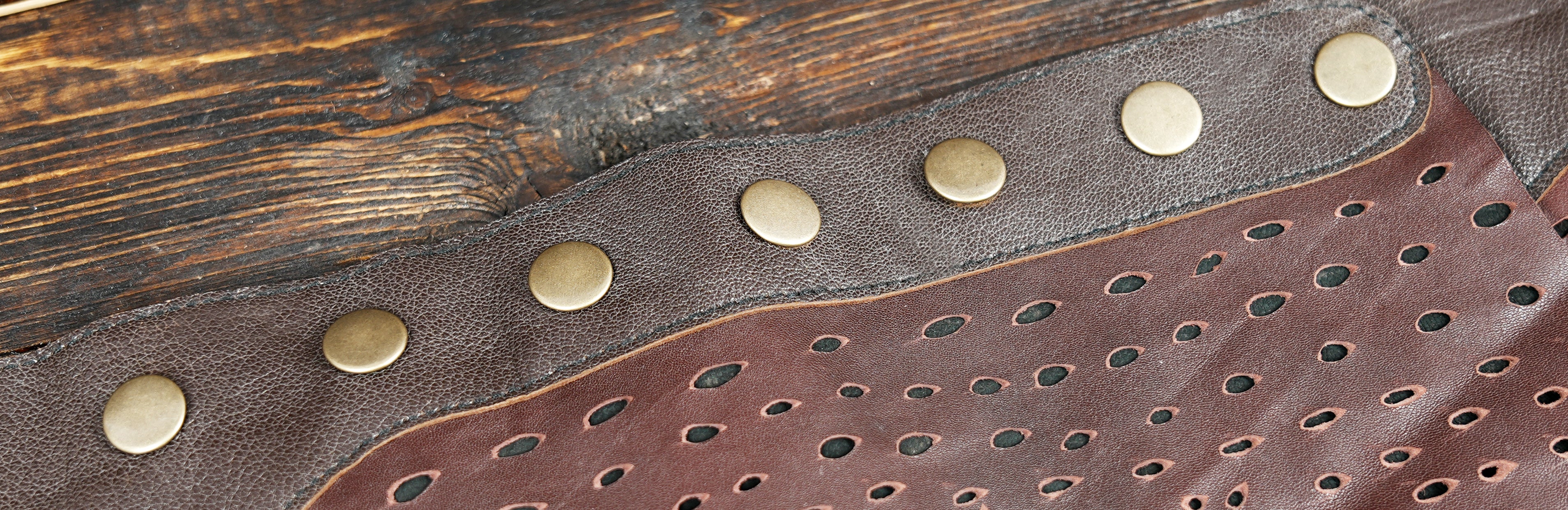 Artisan bohemian skirt with suede leather panels and fringe edges