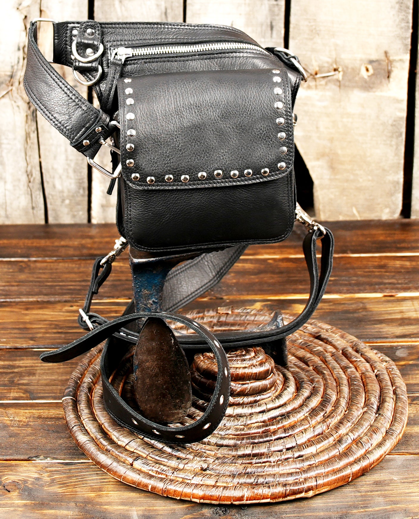 Leather Holster and Hip Bag