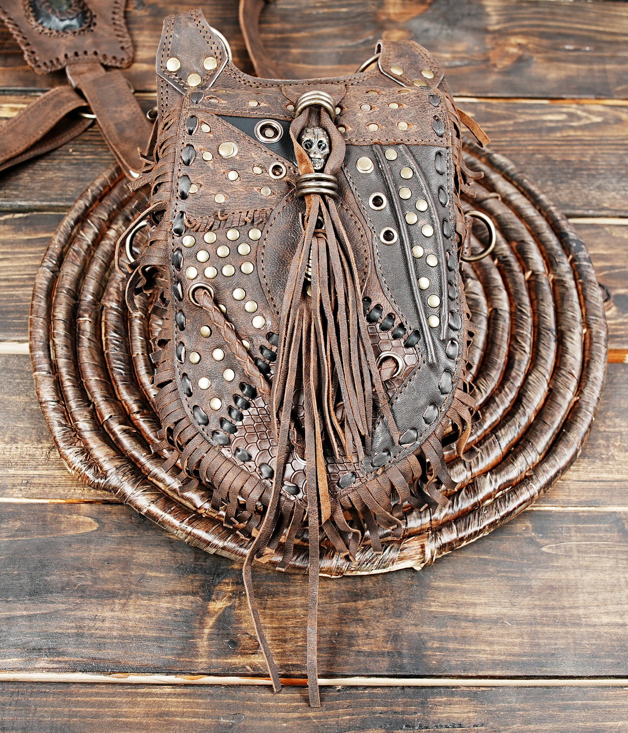  Holster Bag brown with pocket 