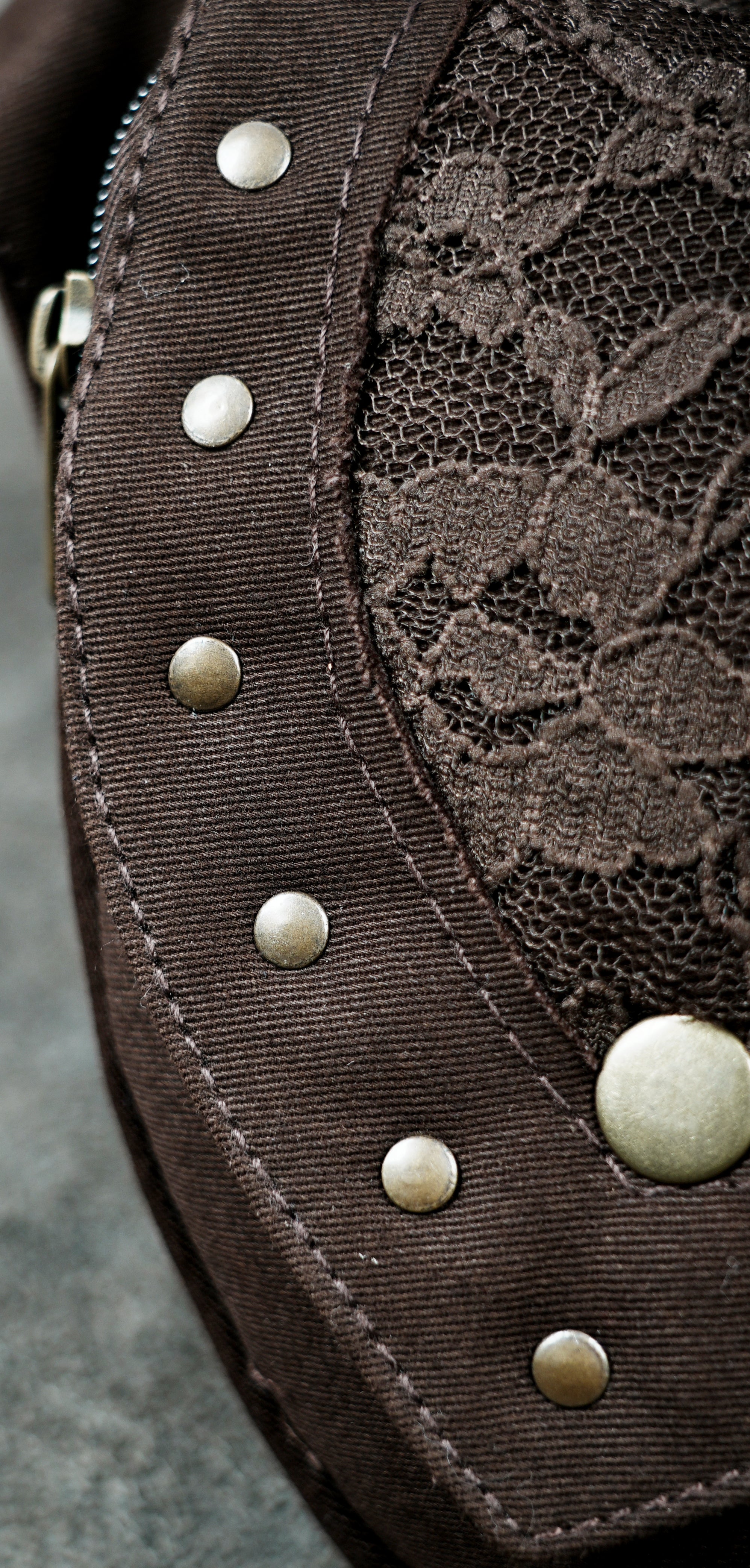 Handcrafted cotton waist pack for festivals, travel and hiking