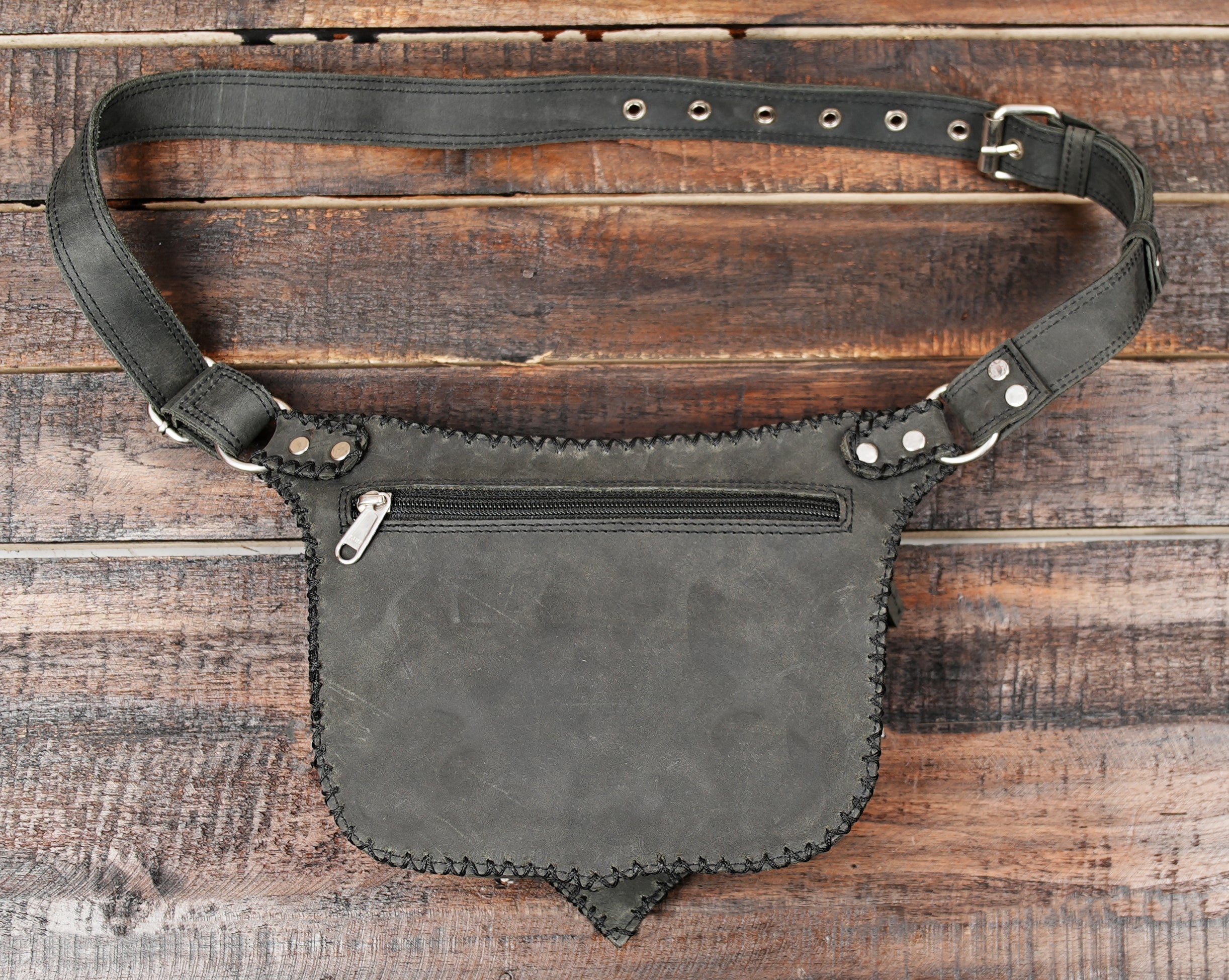 Wear as a waist pouch, hip bag, or festival holster
