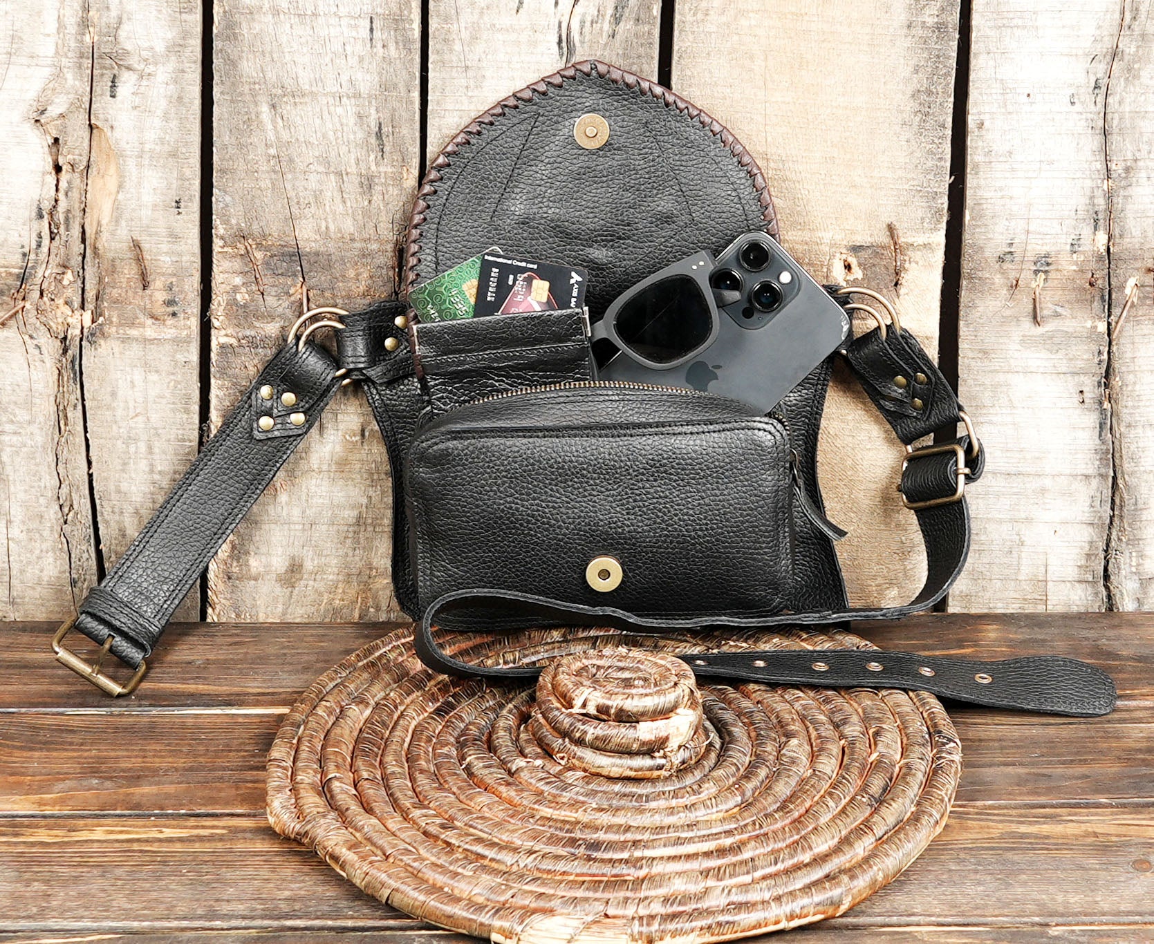 Handmade from genuine quality leather