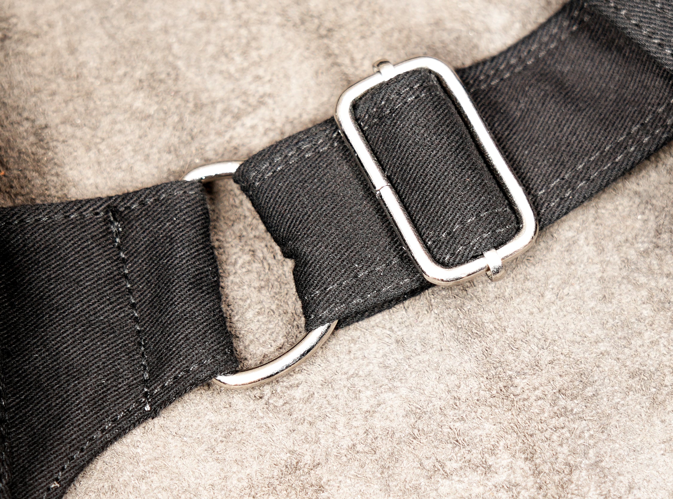 Boho chic belt bag with rivet details