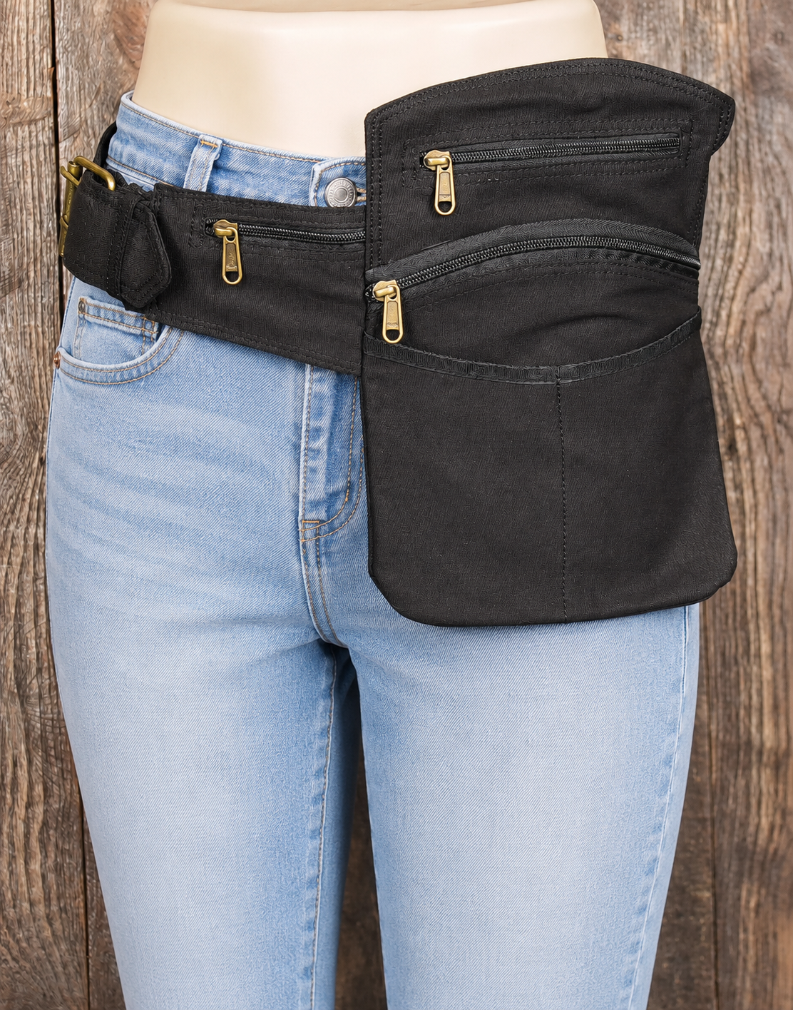 Festival waist pack with roomy storage and adjustable waistband
