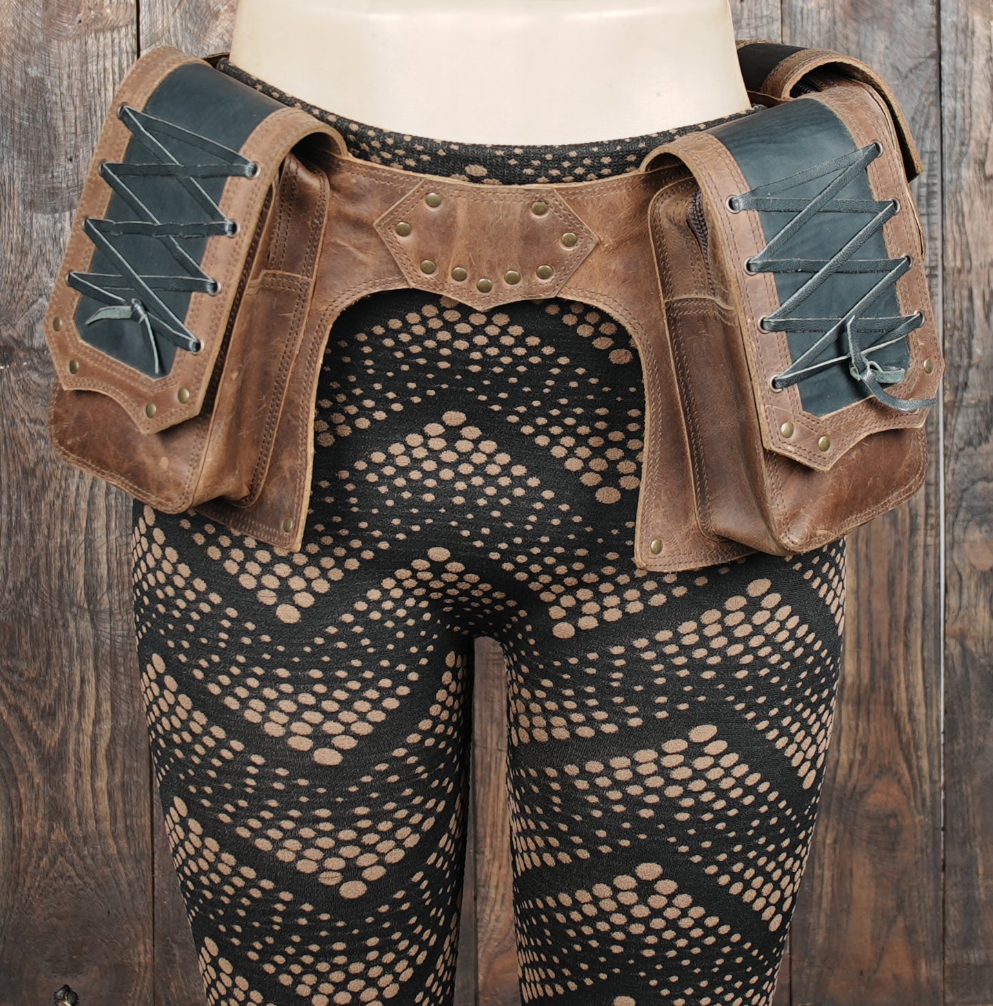 Multiple pouches for carrying essentials securely