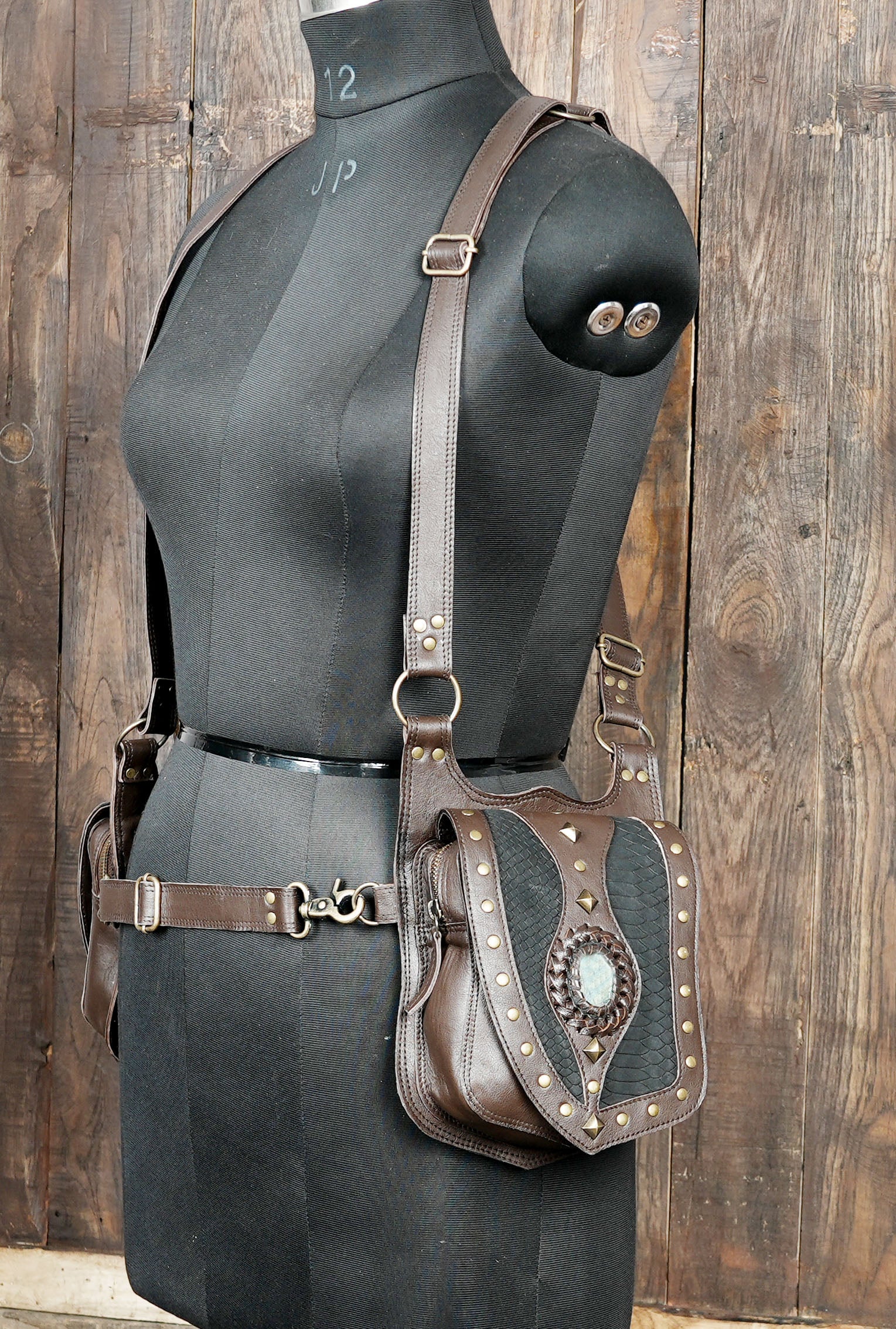 Spacious pouches for phone, wallet, and essentials