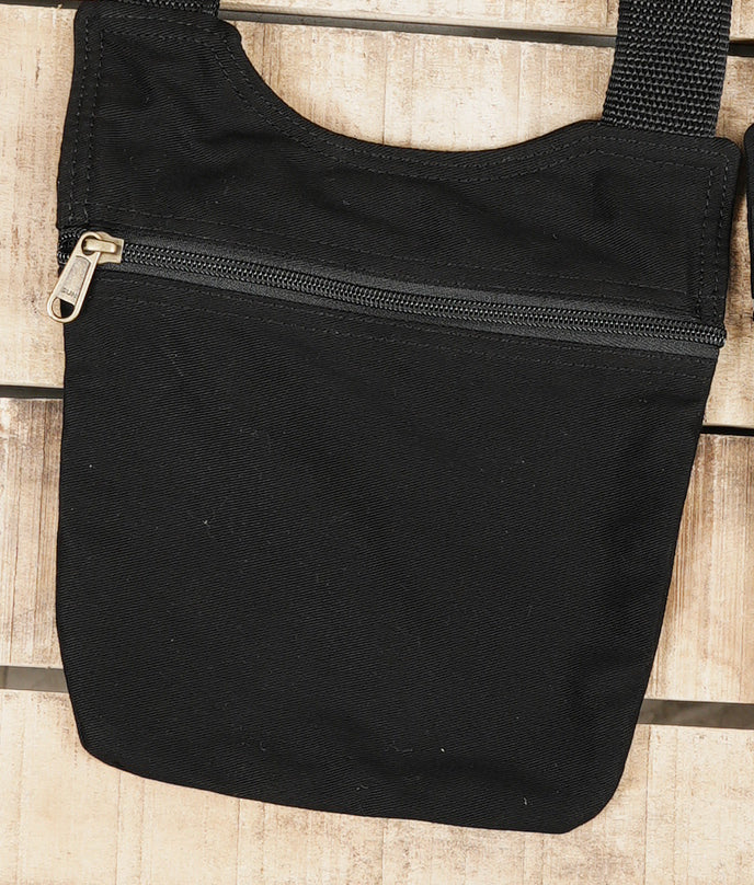 Handmade cotton shoulder holster with adjustable straps