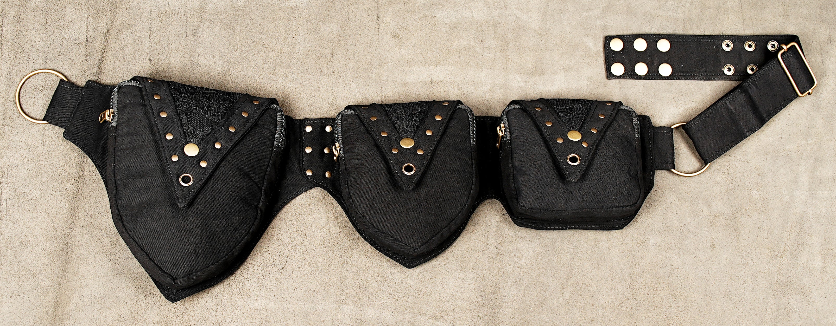 Adjustable cotton utility belt for men and women