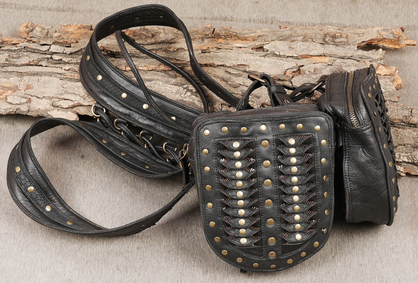 Premium leather holster harness for men and women