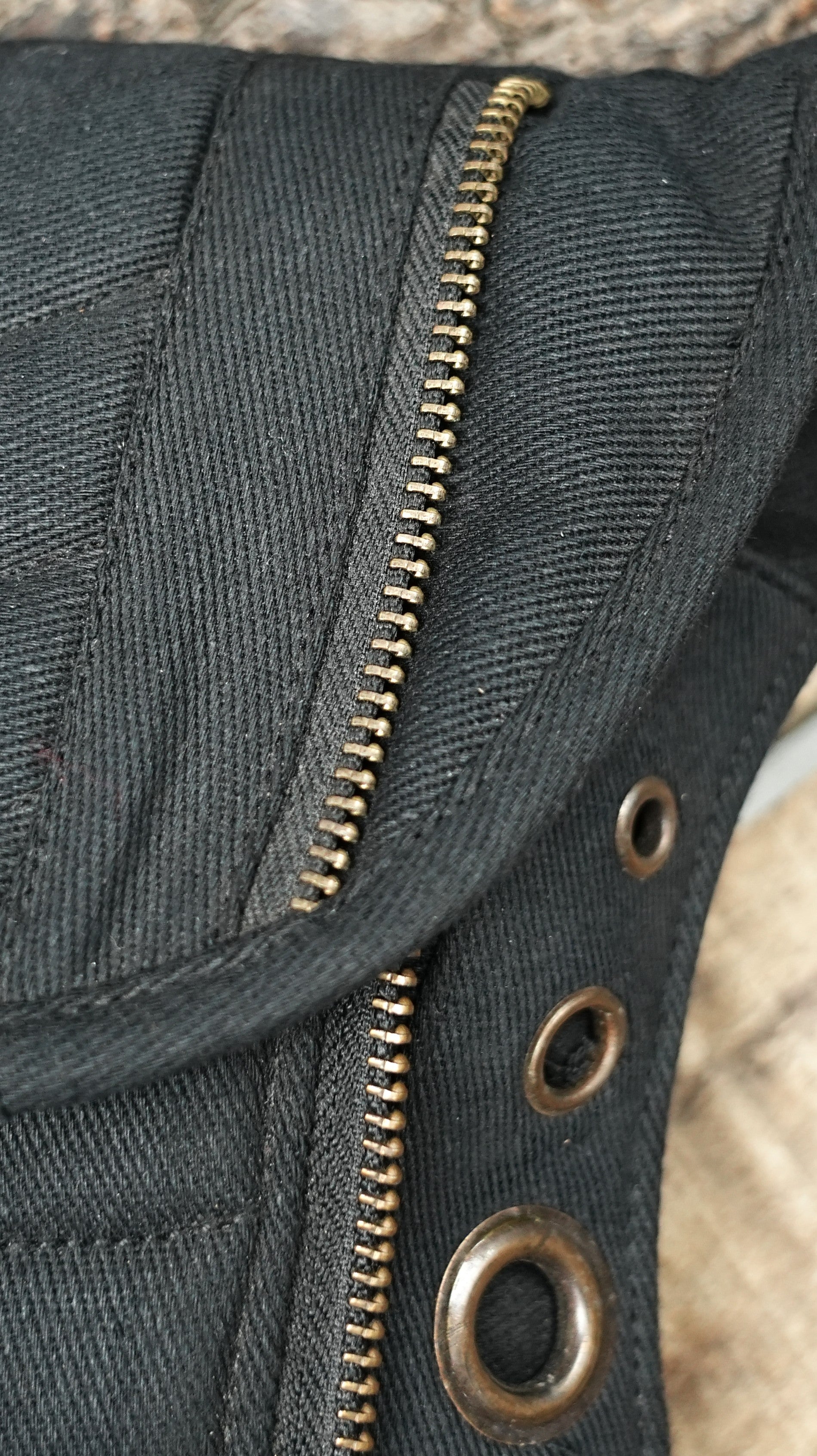 Corset style leg bag for festival and cosplay wear