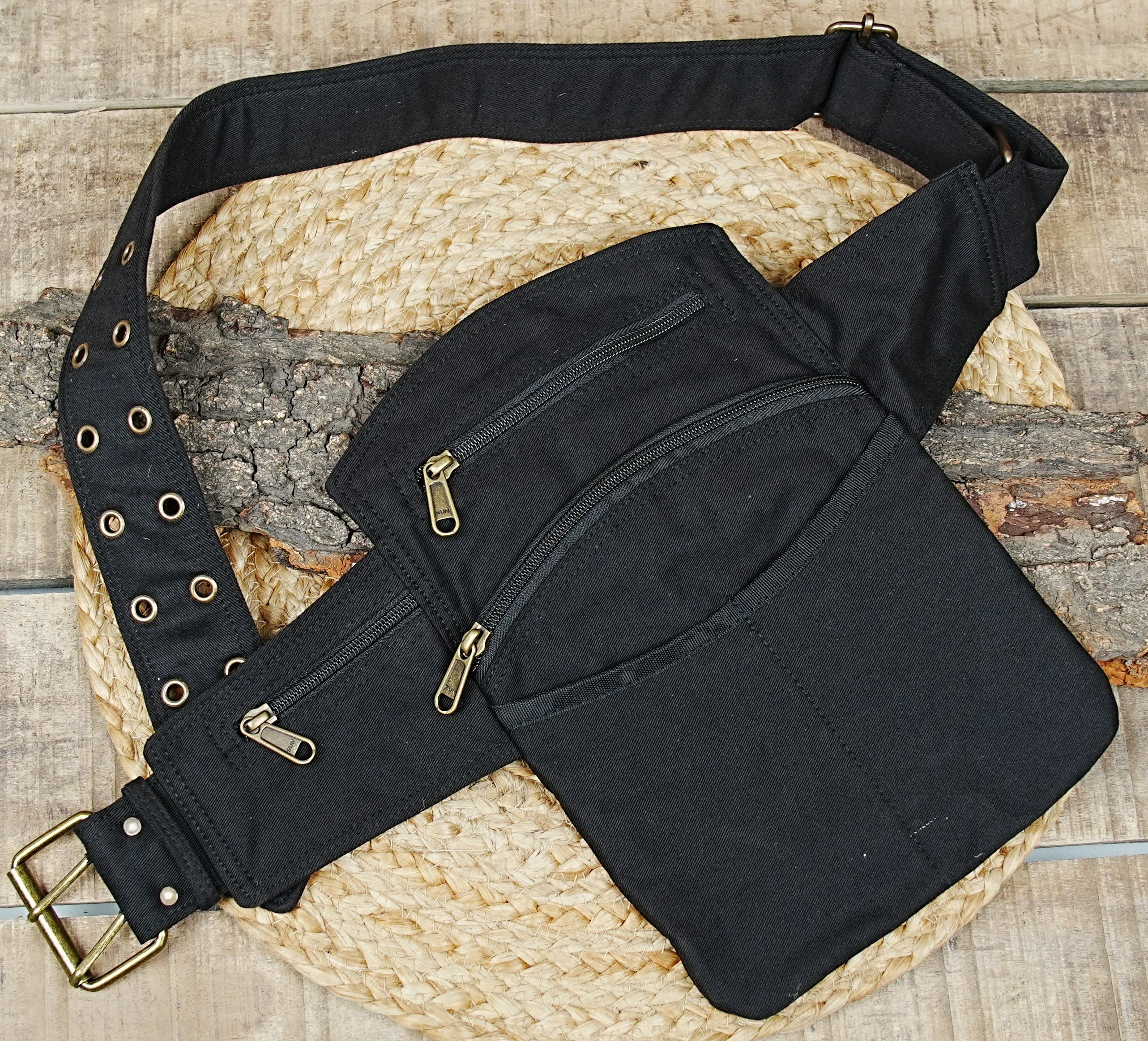 Heavy-duty tactical hip pouch and fanny pack