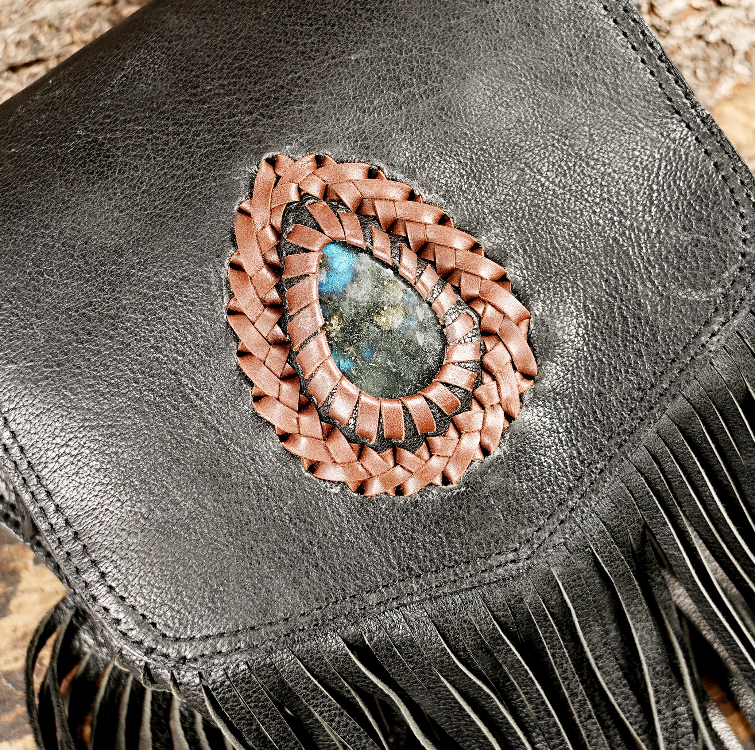 Adjustable leather utility belt for everyday wear
