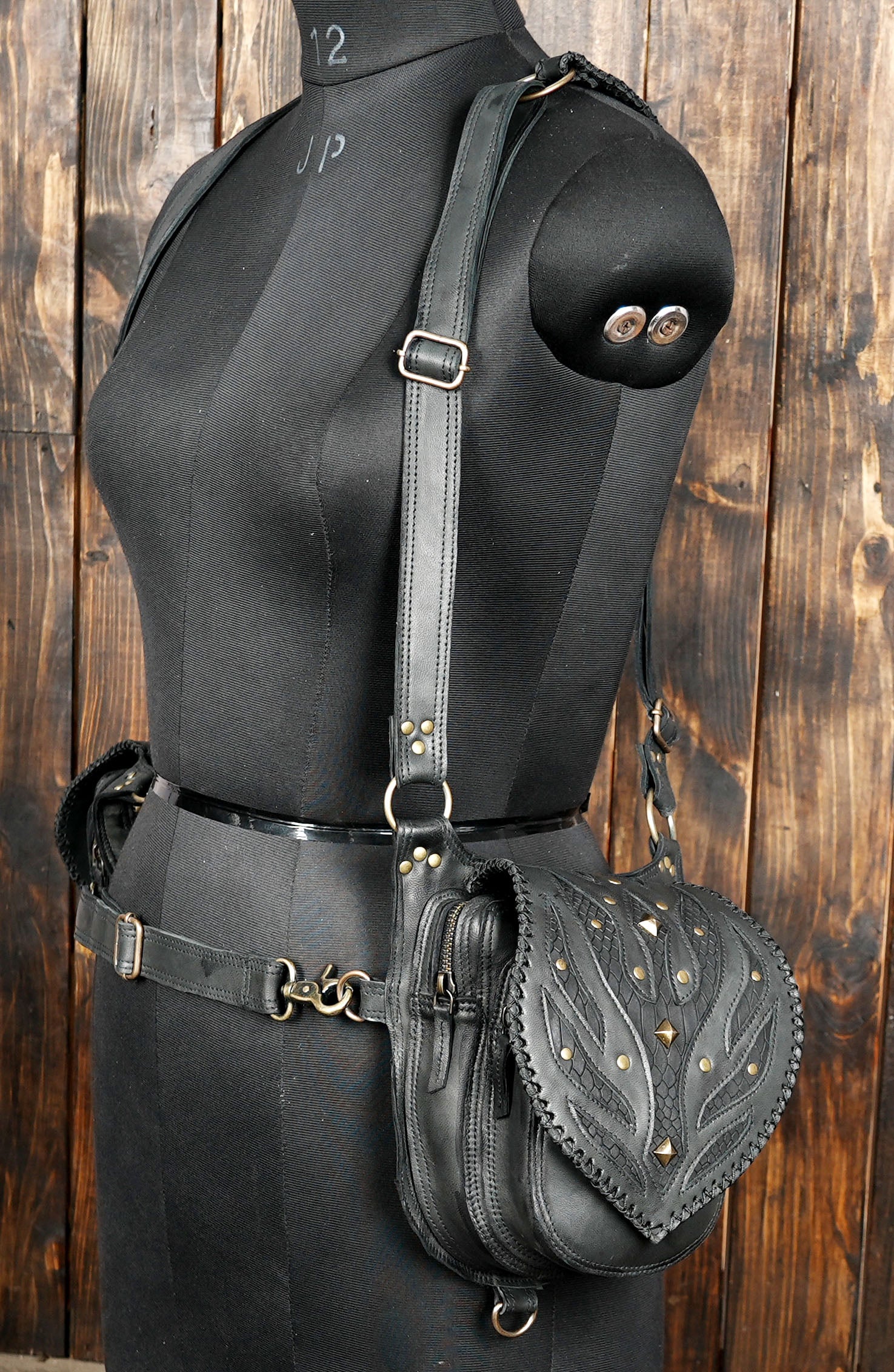 handmade utility holster bag
