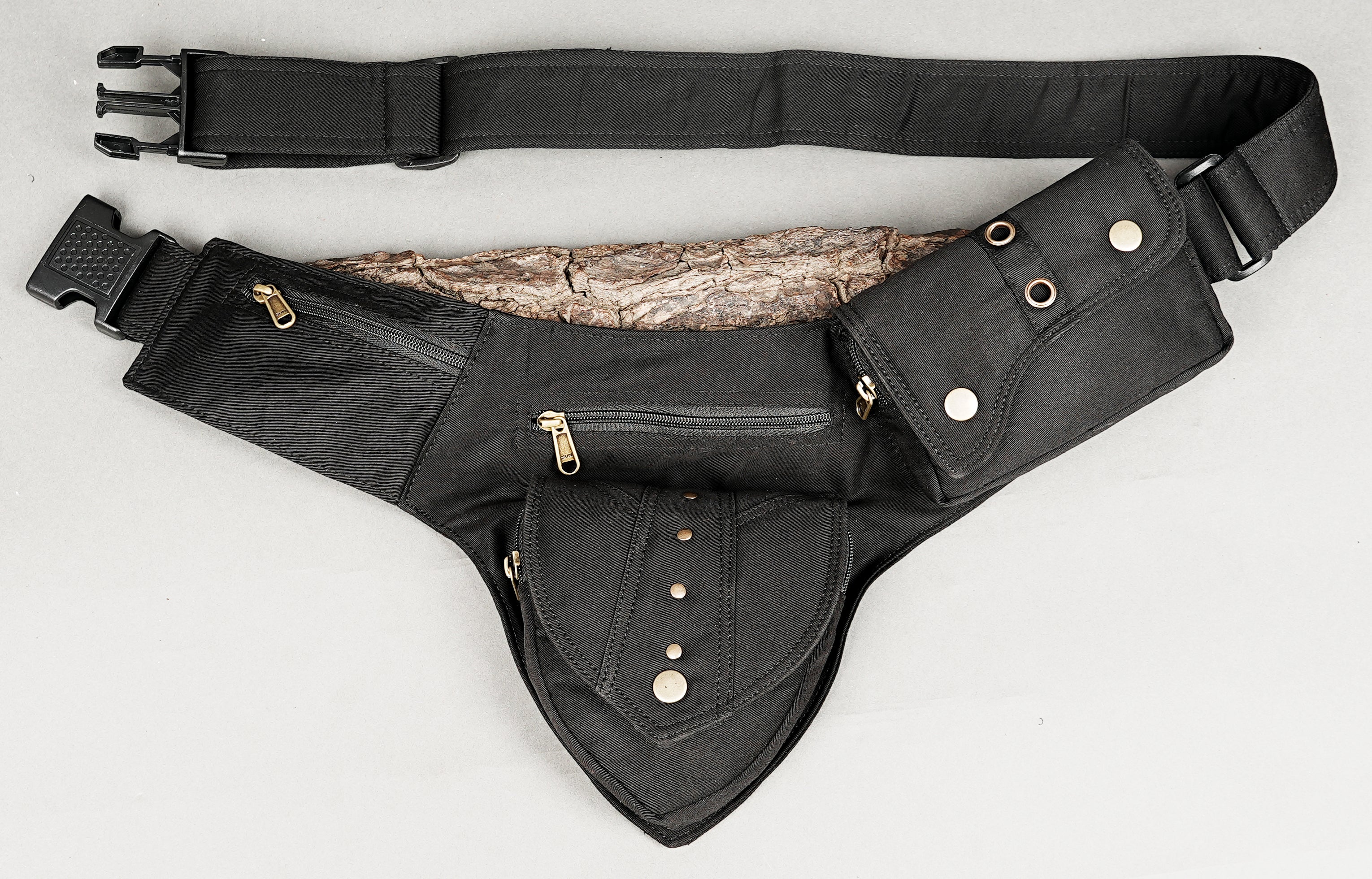 edgy boho waist bag for alternative fashion outfits
