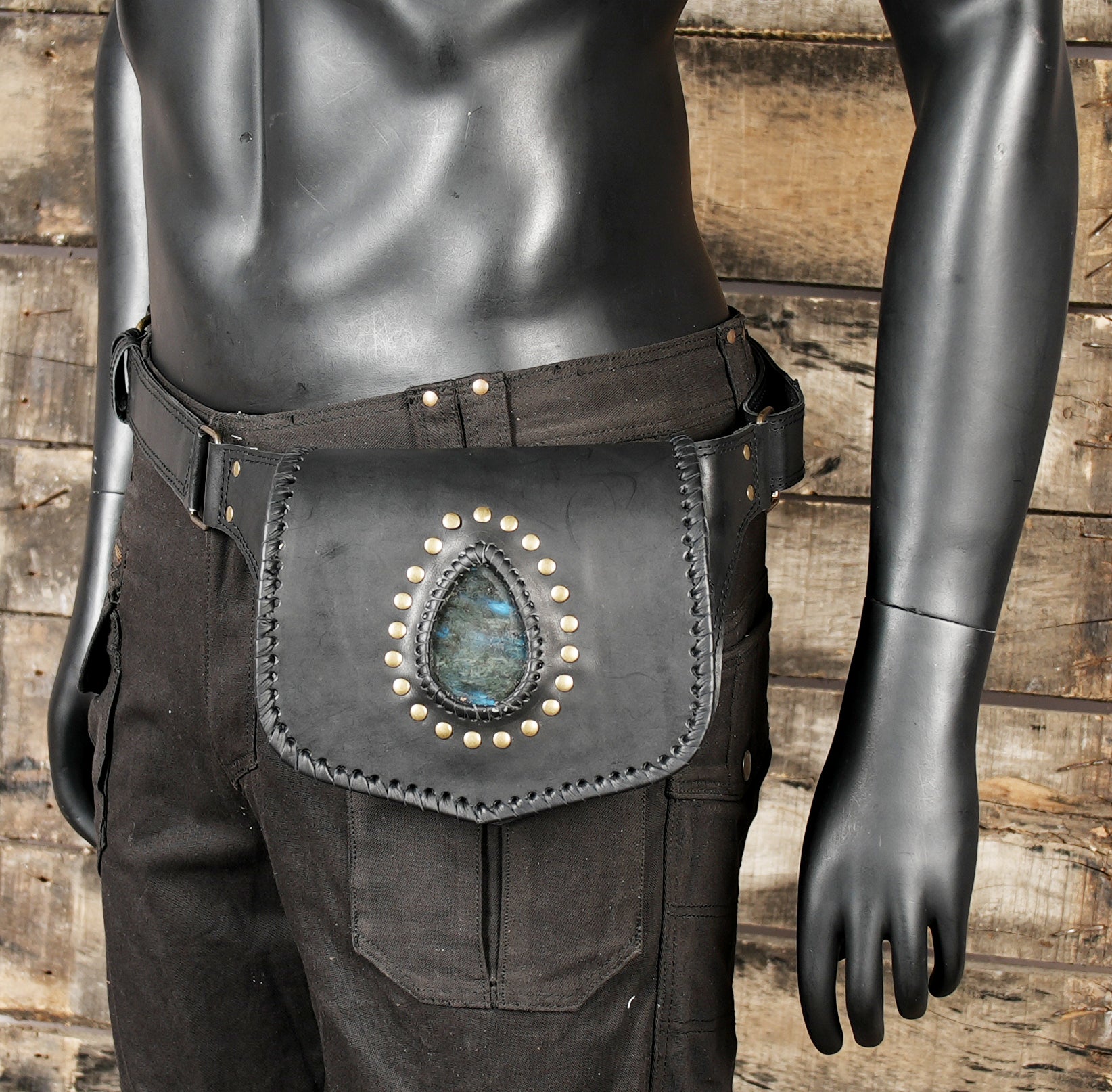 Buy Handmade Leather Utility Belt: Bohemian Waist Pouch Online in usa 