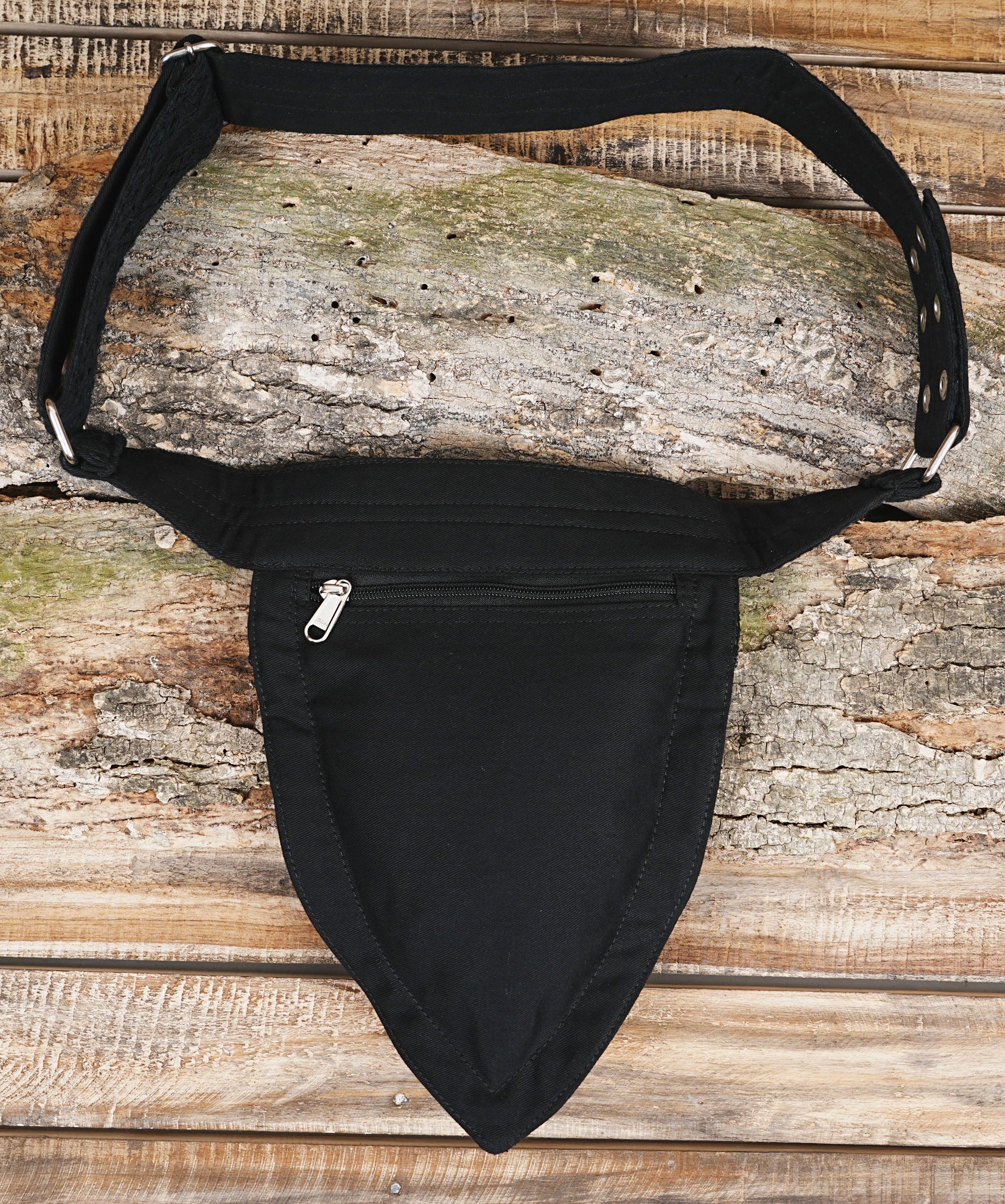 Cotton belt bag for travel and festivals