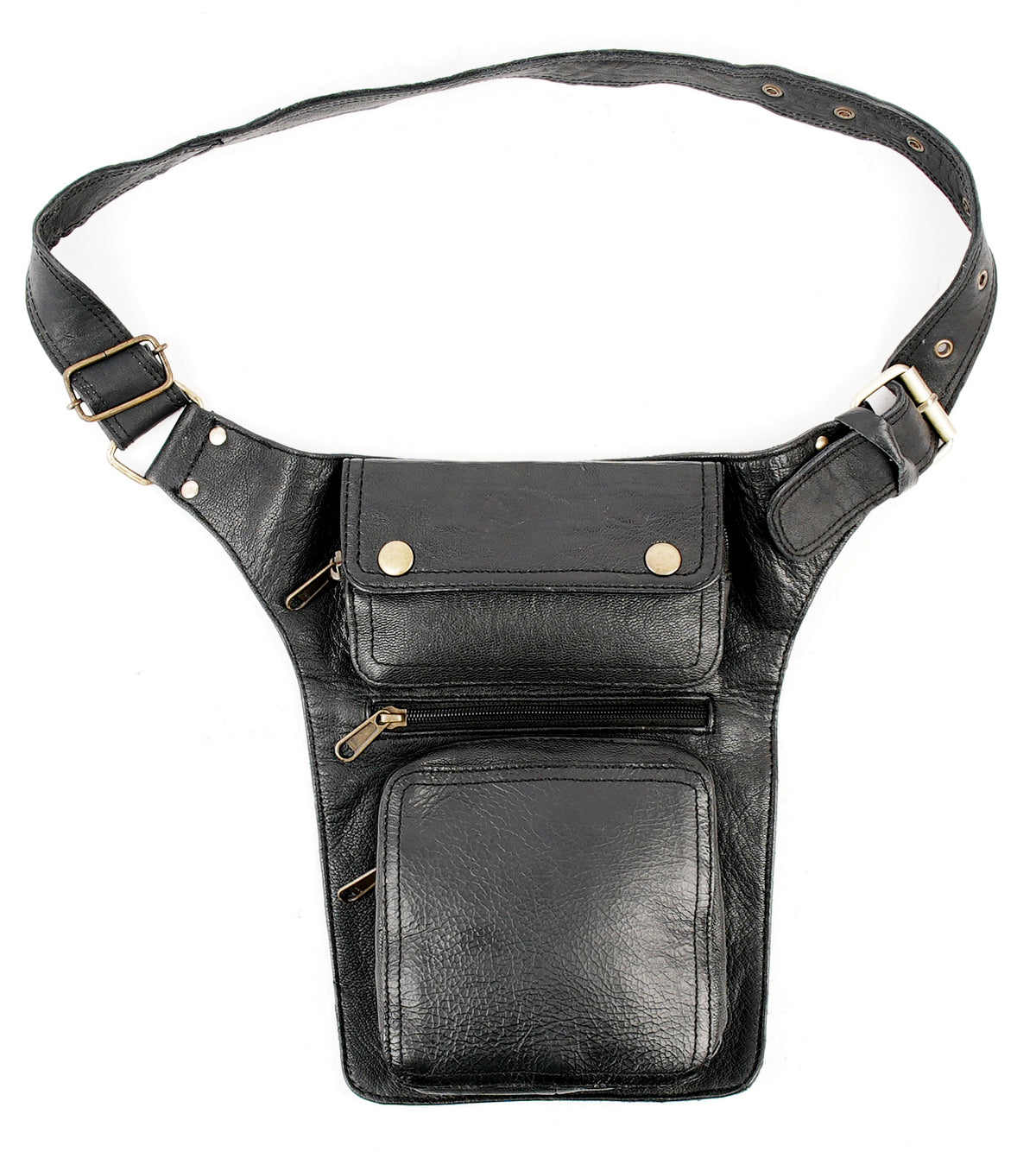 Artisan Craftsmanship – hand-stitched details with a rustic, alternative fashion vibe.