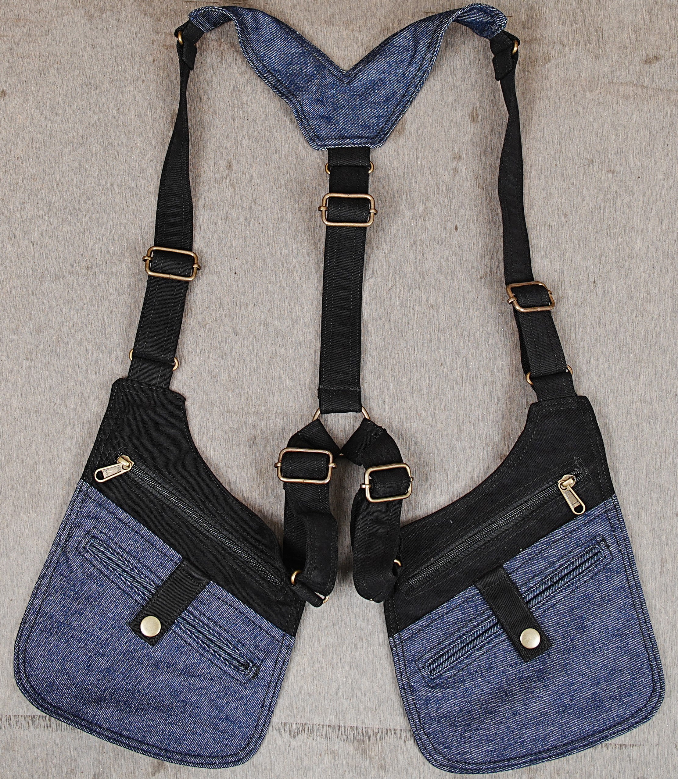 Heavy-duty canvas shoulder bag for outdoor events, travel, and concerts