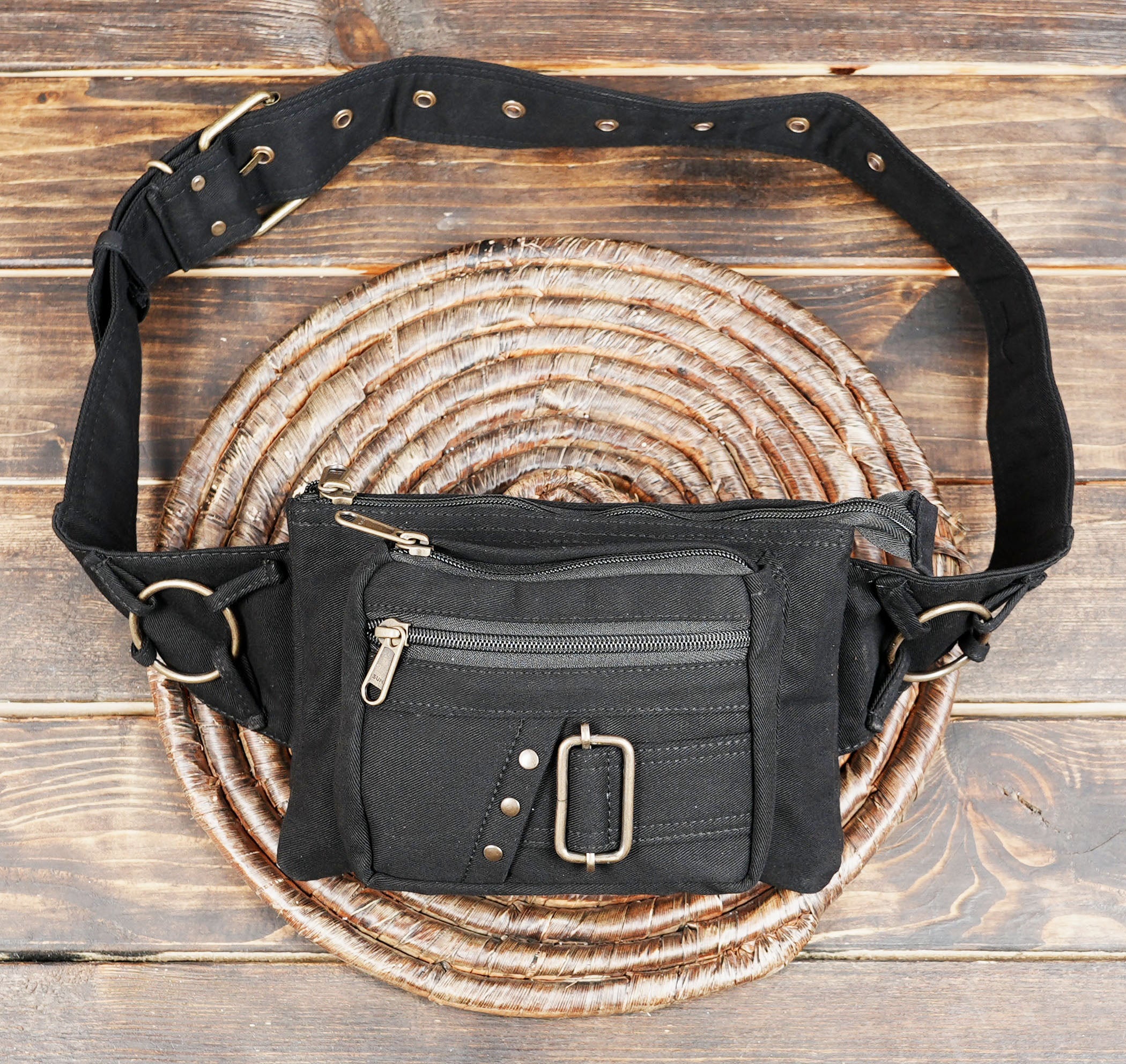 Cotton Waist Belt – Adjustable Canvas Fabric Belt for Unisex, Cotton Utility Waist Belt (CTN/AB/WB/1004)