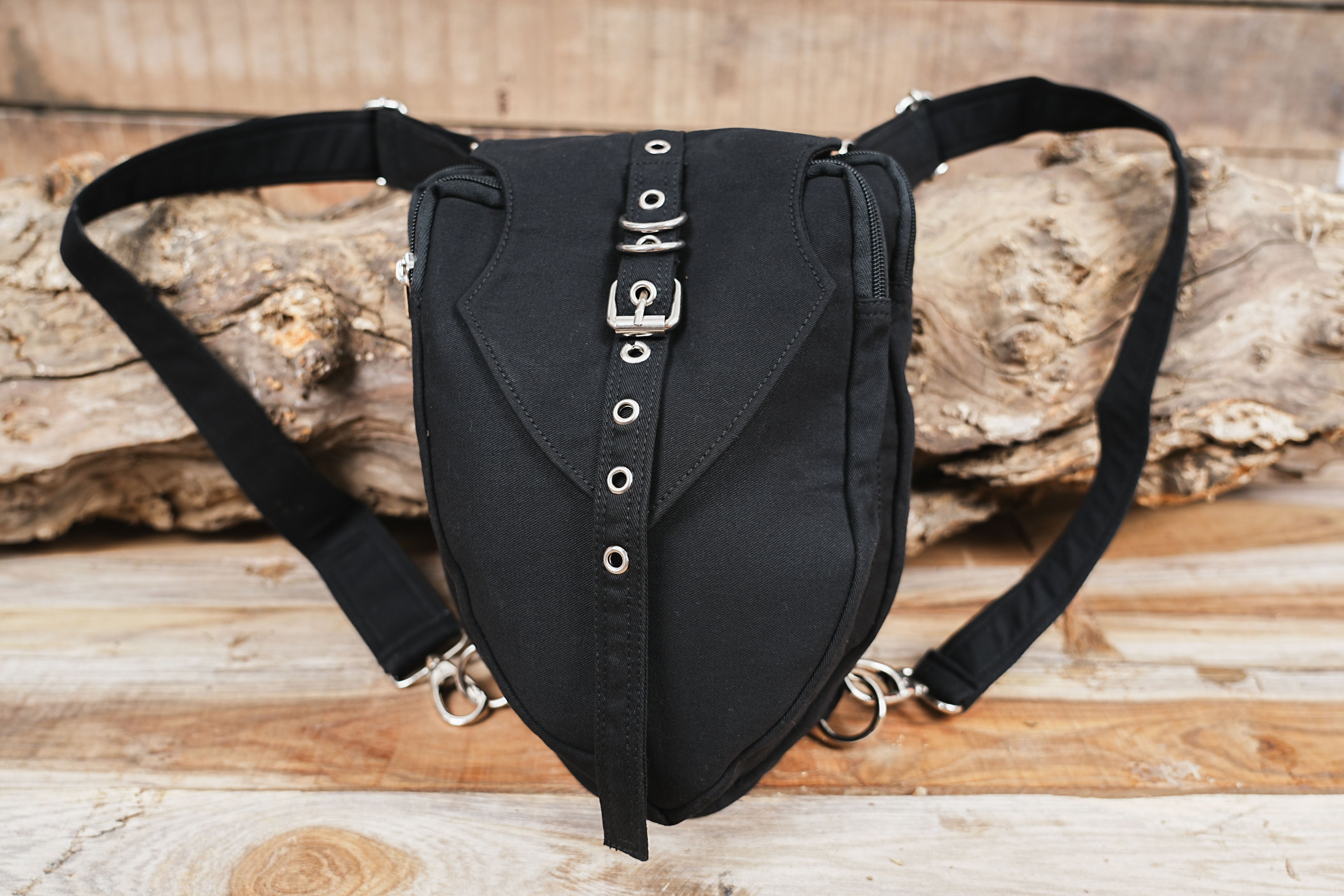 Festival-ready utility shoulder belt bag complete with fully adjustable carrying straps