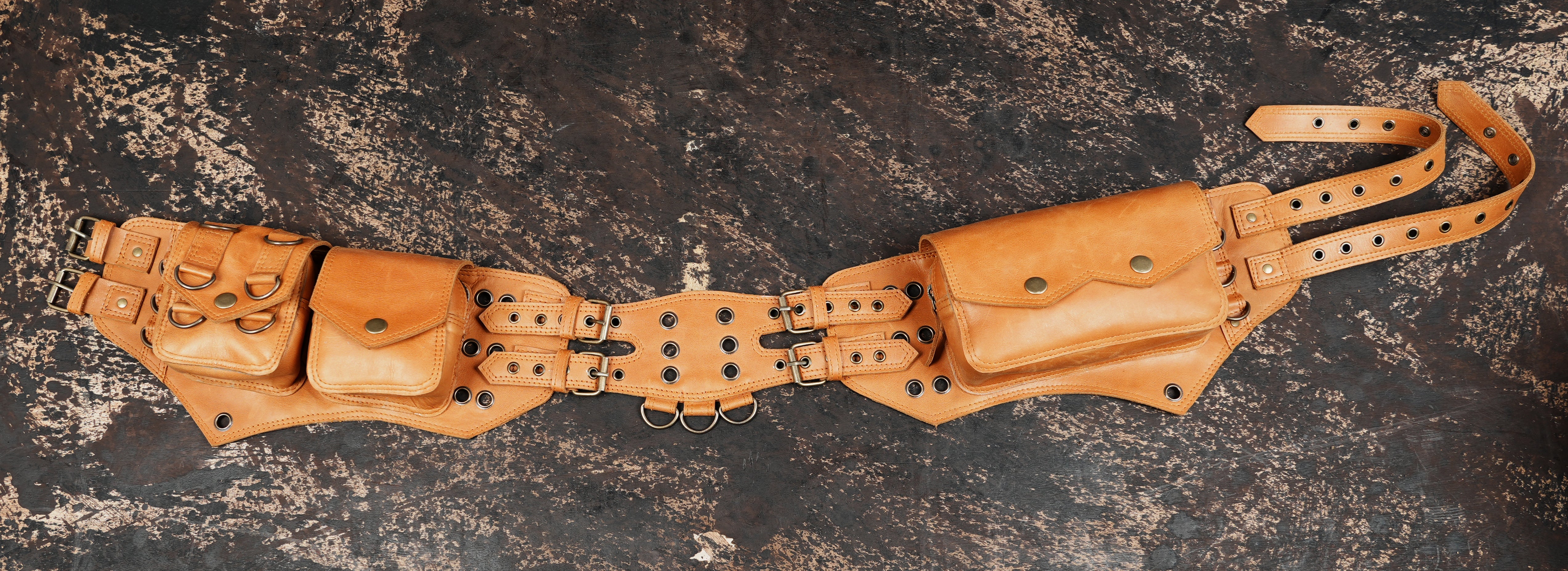 Its unisex design makes it a great choice for anyone who enjoys tribal, gothic, boho or biker-inspired fashion.