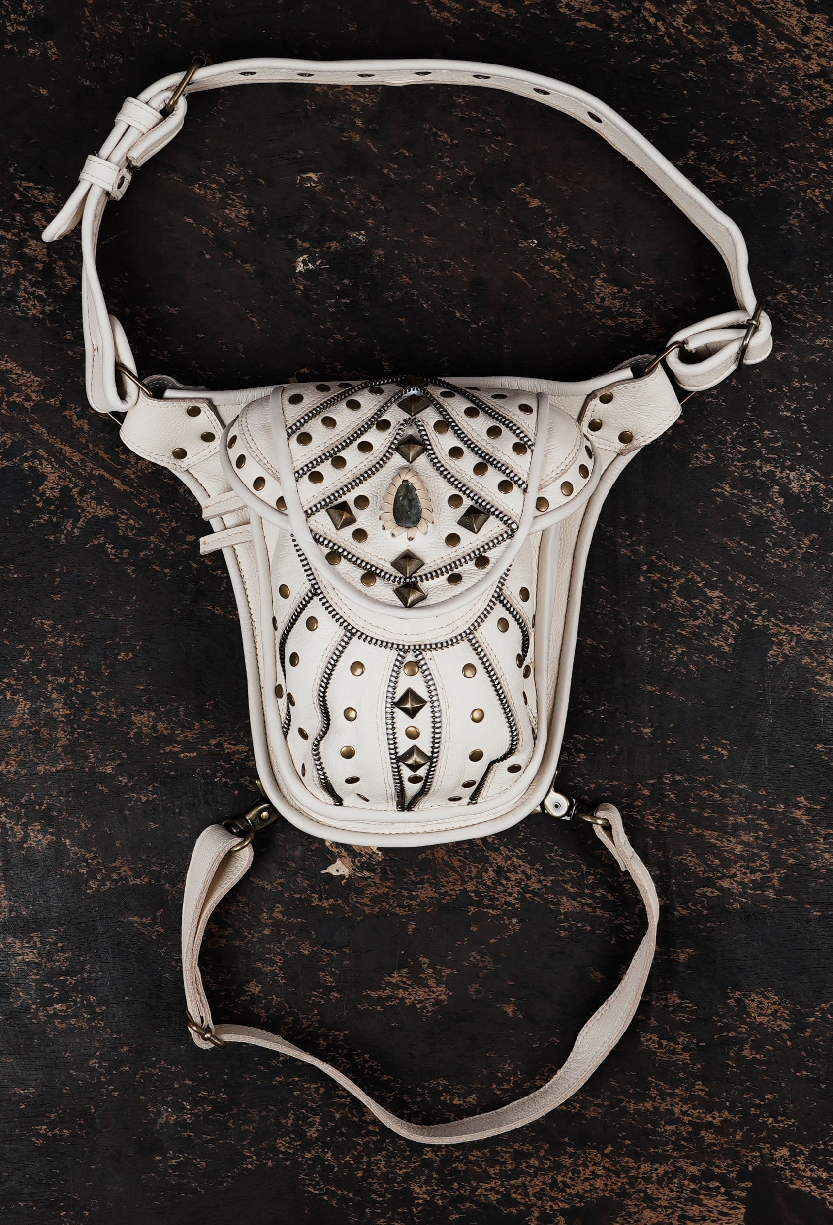 Genuine full-grain leather for strength and a premium look.