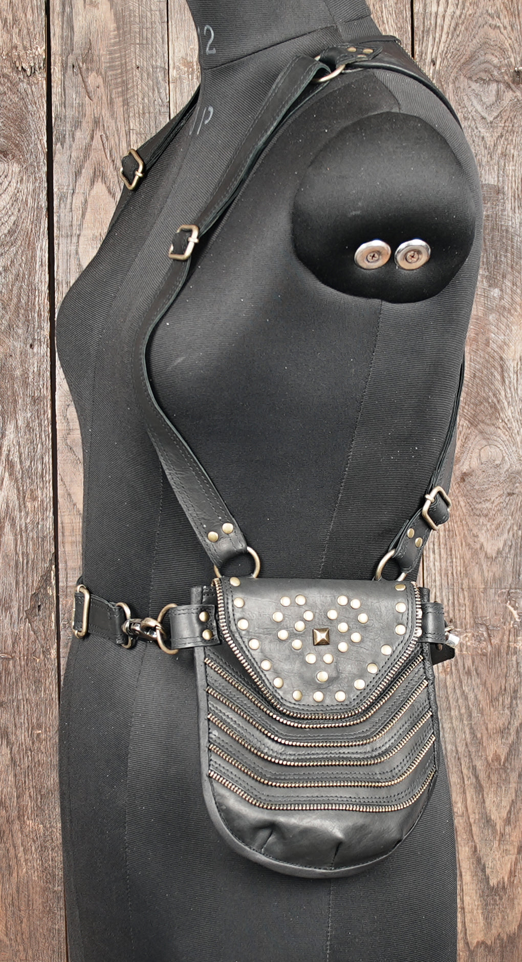 Functional holster bag for outdoor events, festivals, and cosplay