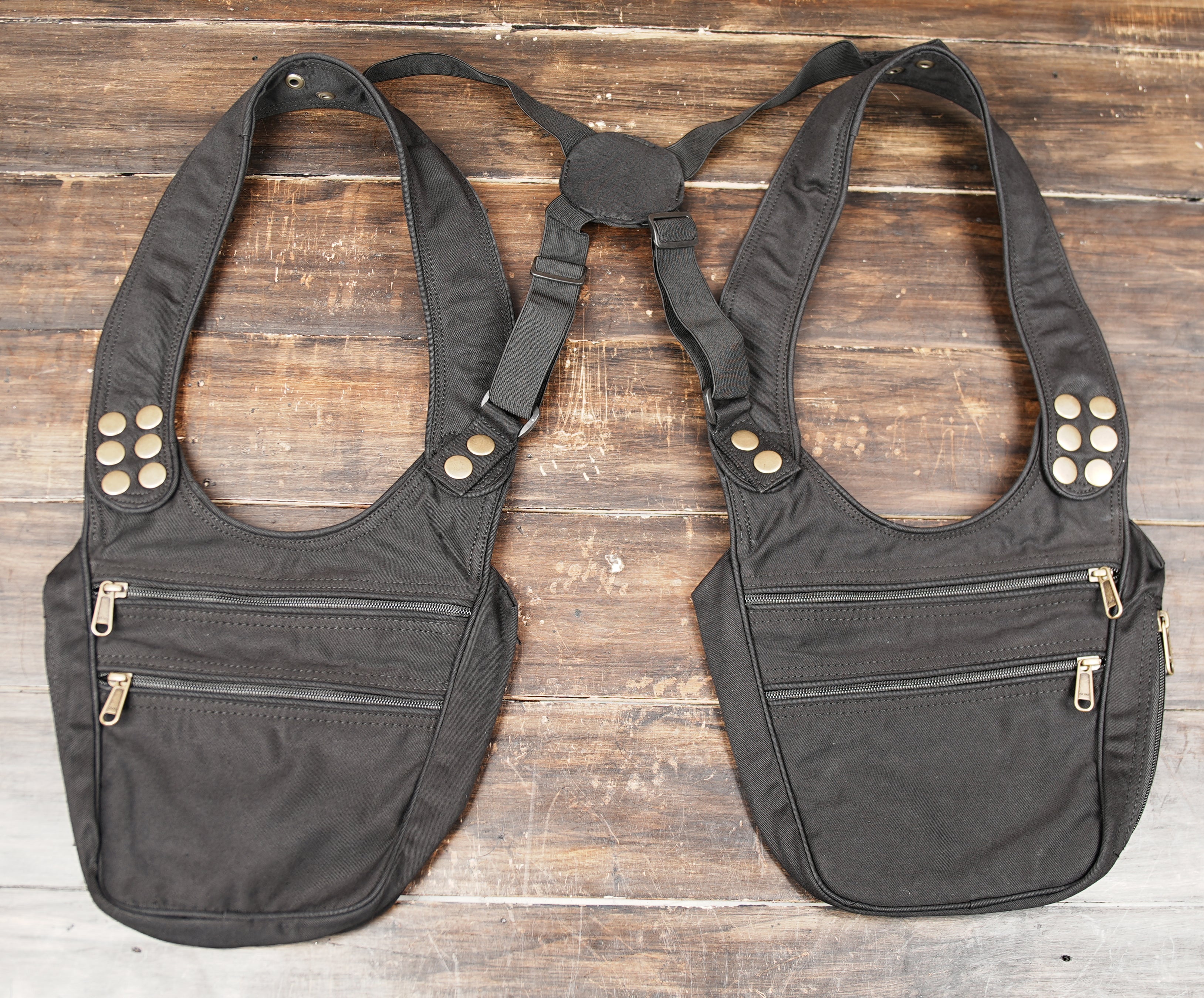 Handmade cotton holster bag for travel and everyday carry