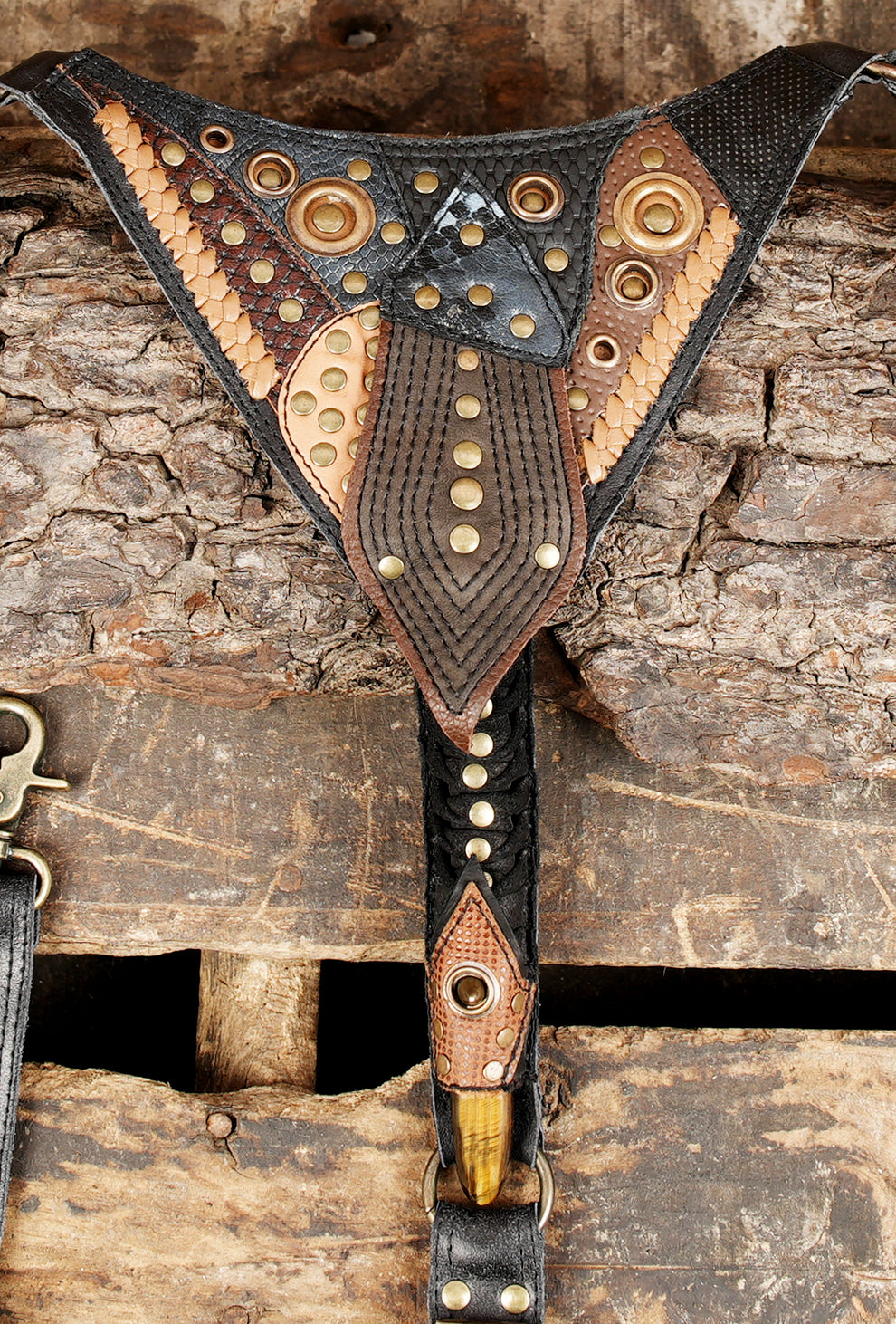 Leather Holster Bag, Festival Belt, Pocket Holster, Steampunk