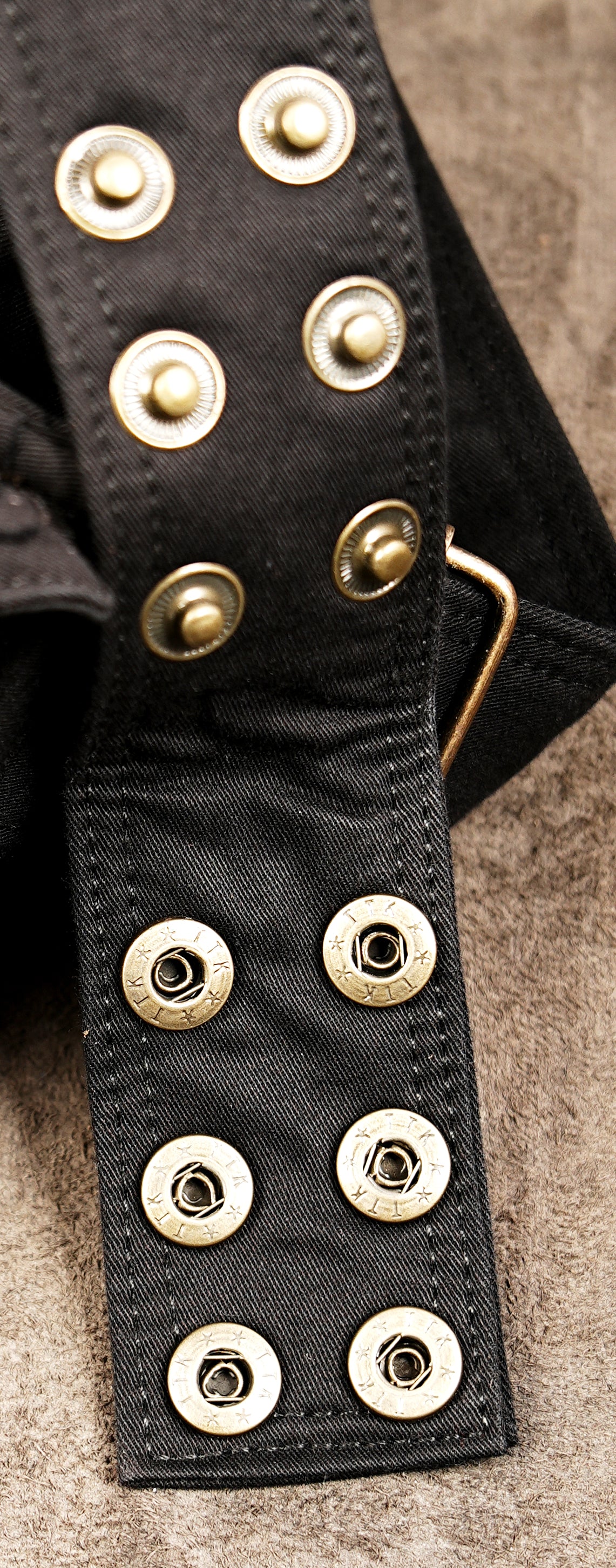 Warrior style utility belt with dual pockets for festivals and cosplay