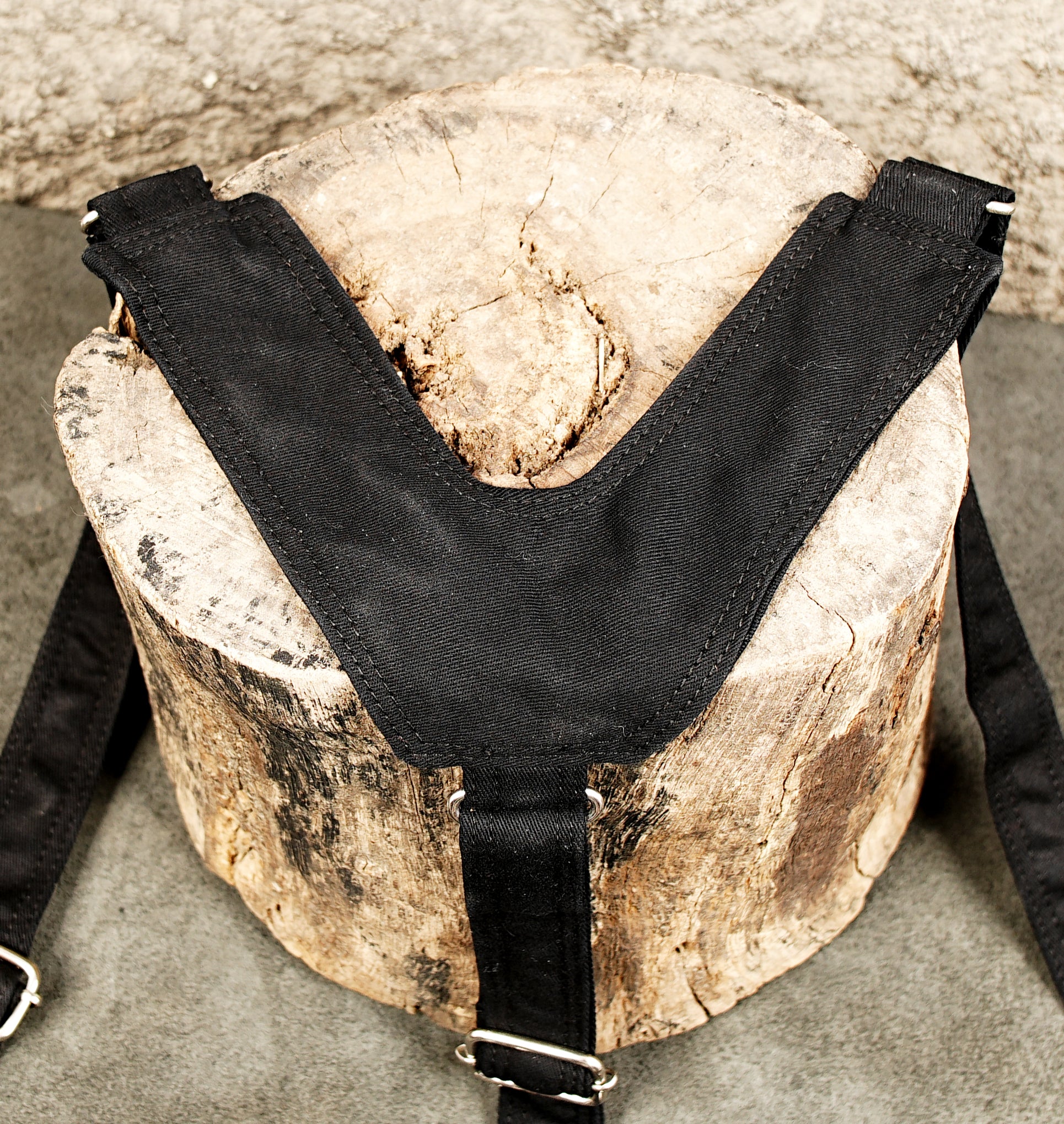 Festival-ready chest rig complete with fully adjustable body straps