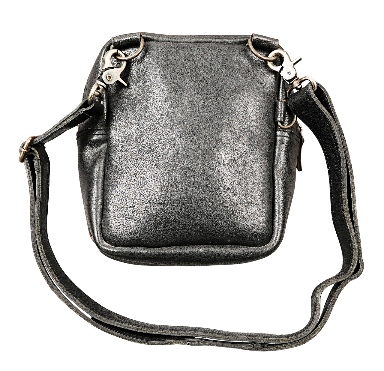 Artisan leather waist bag with durable stitching and soft finish