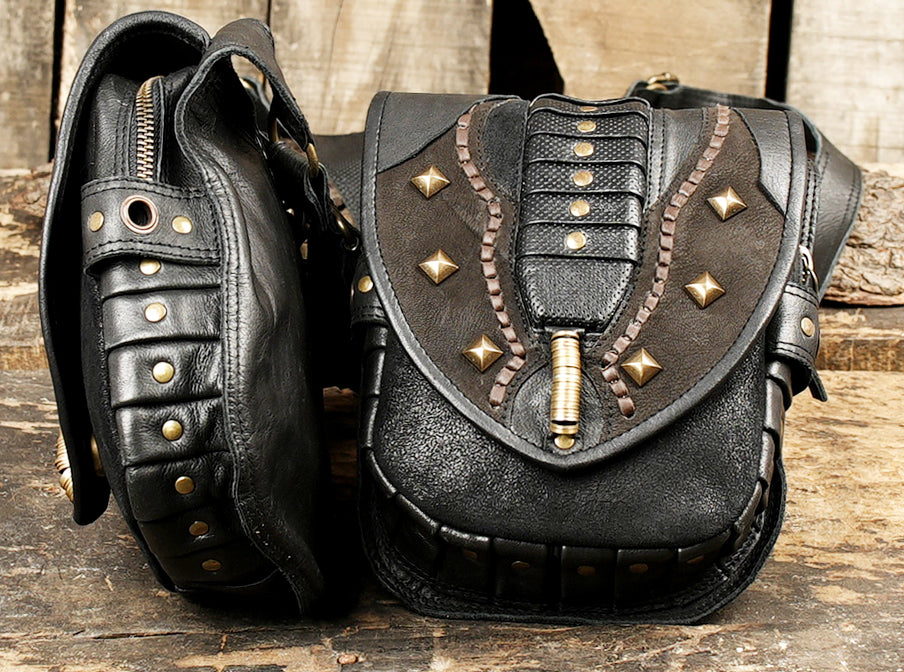 Adjustable leather shoulder holster for men and women