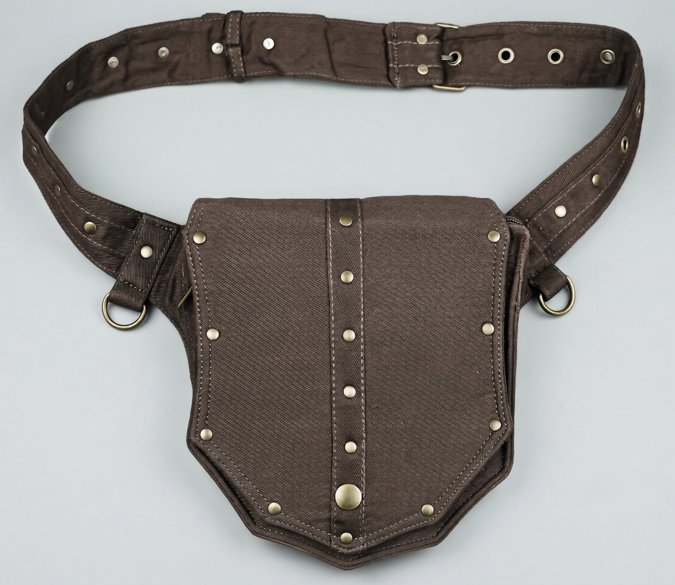 Festival Fanny Pack - Black Canvas