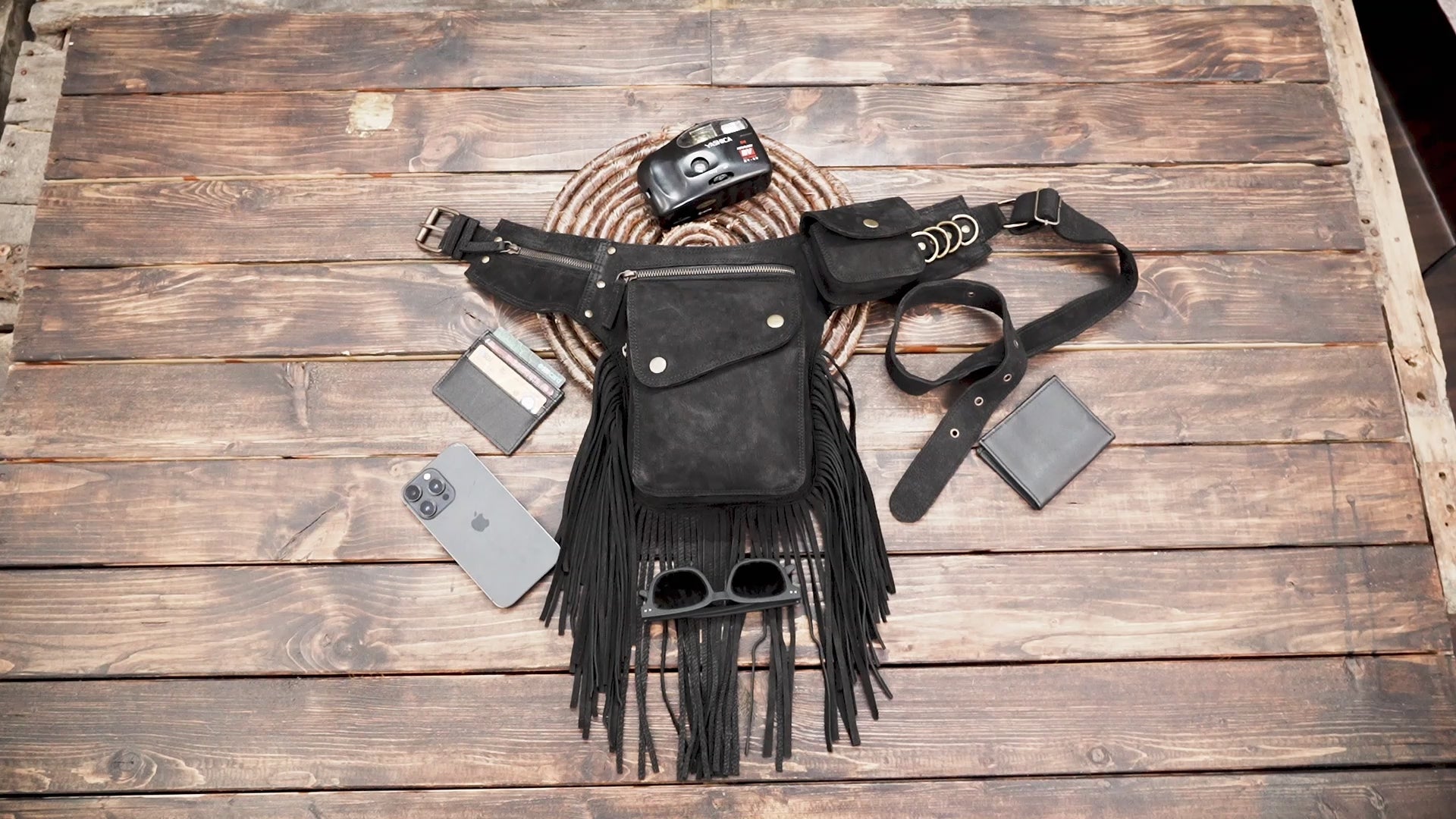 Canvas Utility Belt Festival Belt Pouch Hip Bag Fanny Pack Pocket Belt Women Psychedelic Burning Man Festival Utility Bag Hip Belt