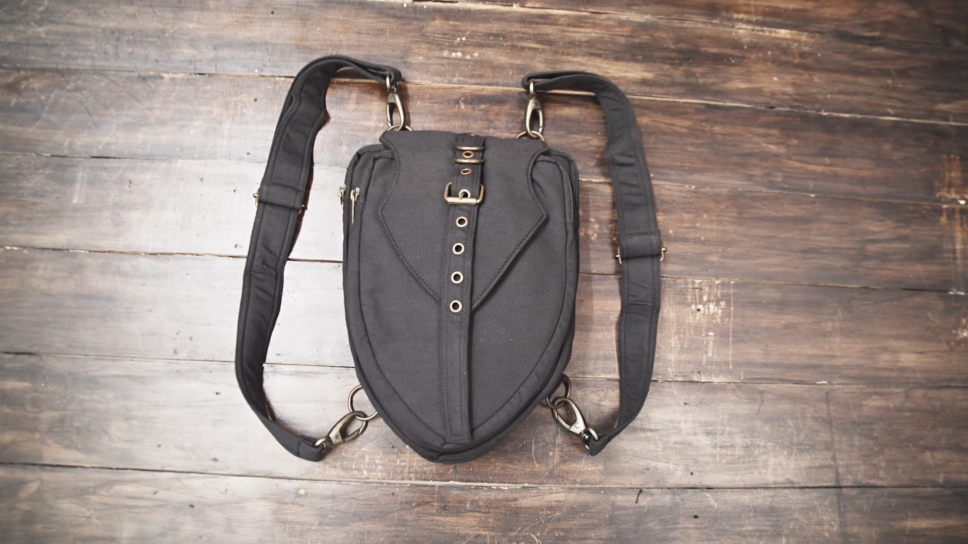 Casual cotton shoulder bag perfect for outdoor adventures